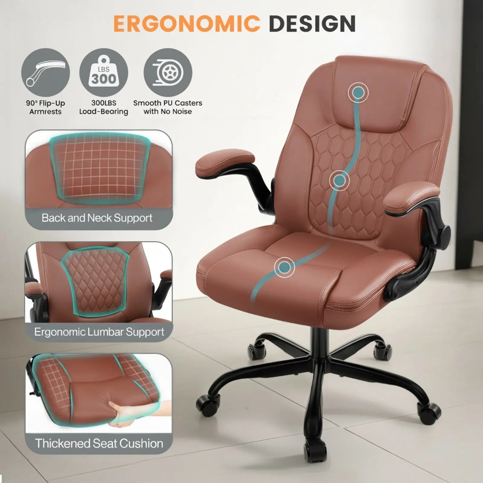 Drogo Aurum Ergonomic Executive Office Chair Drogo India