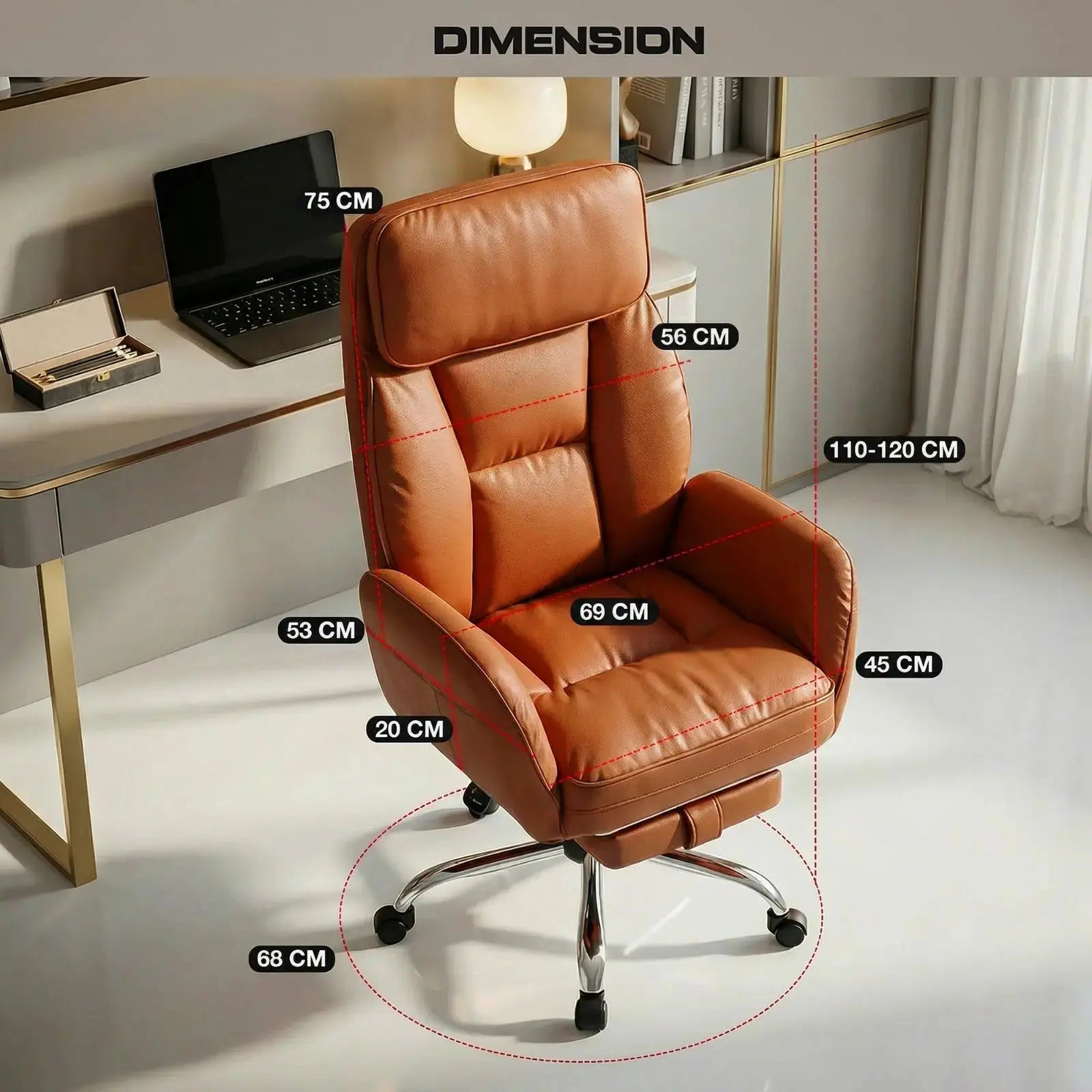 Drogo Emperium Pro Ergonomic Chair for Office and Work From Home Drogo India