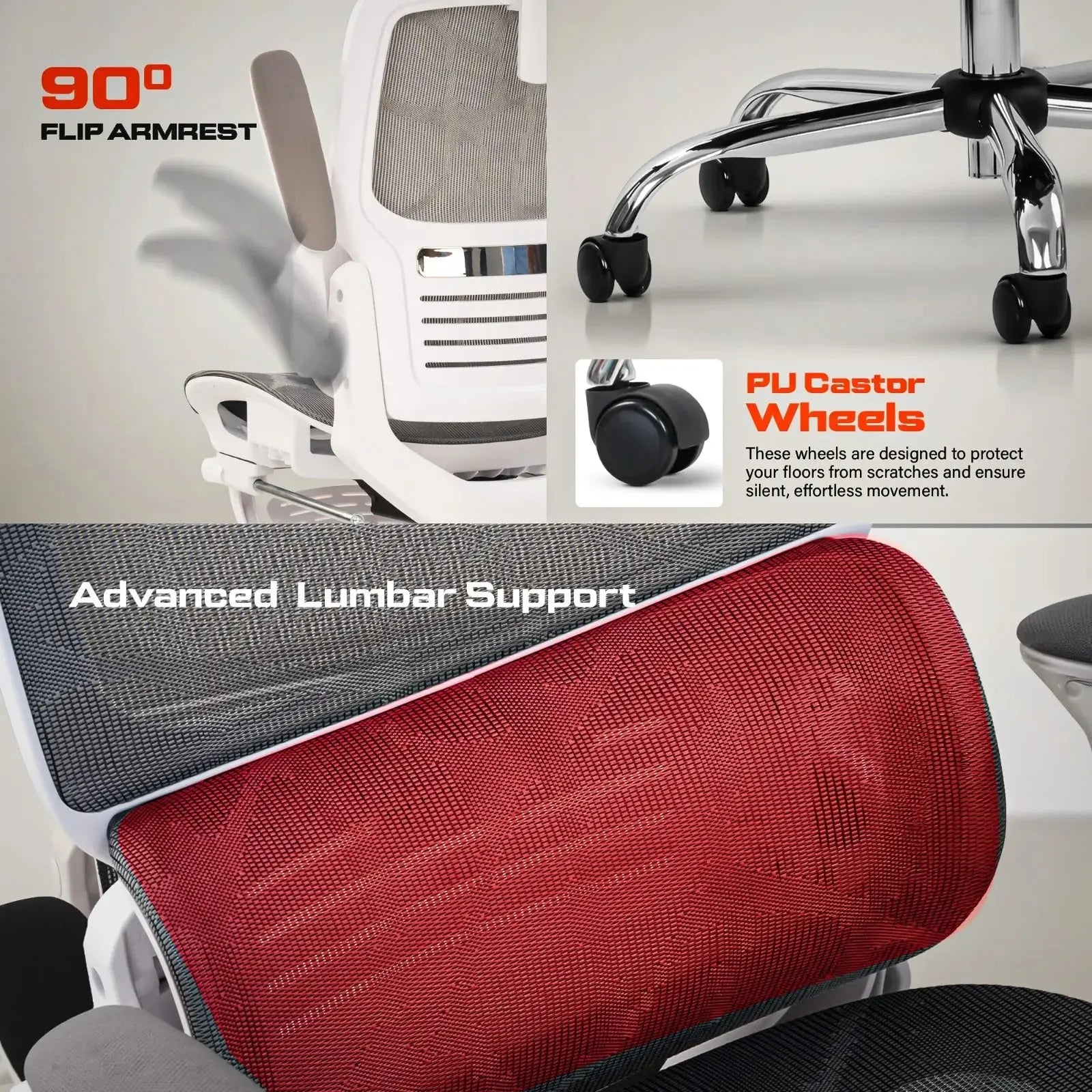 Drogo Ergonex Ergonomic Office Chair For Work From Home With Breathable Mesh Drogo Ergonomics