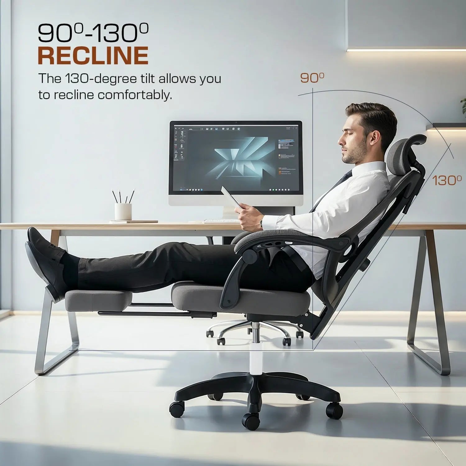 Drogo Flexo Ergonomic Office Chair For Work From Home With Breathable Mesh Drogo Ergonomics