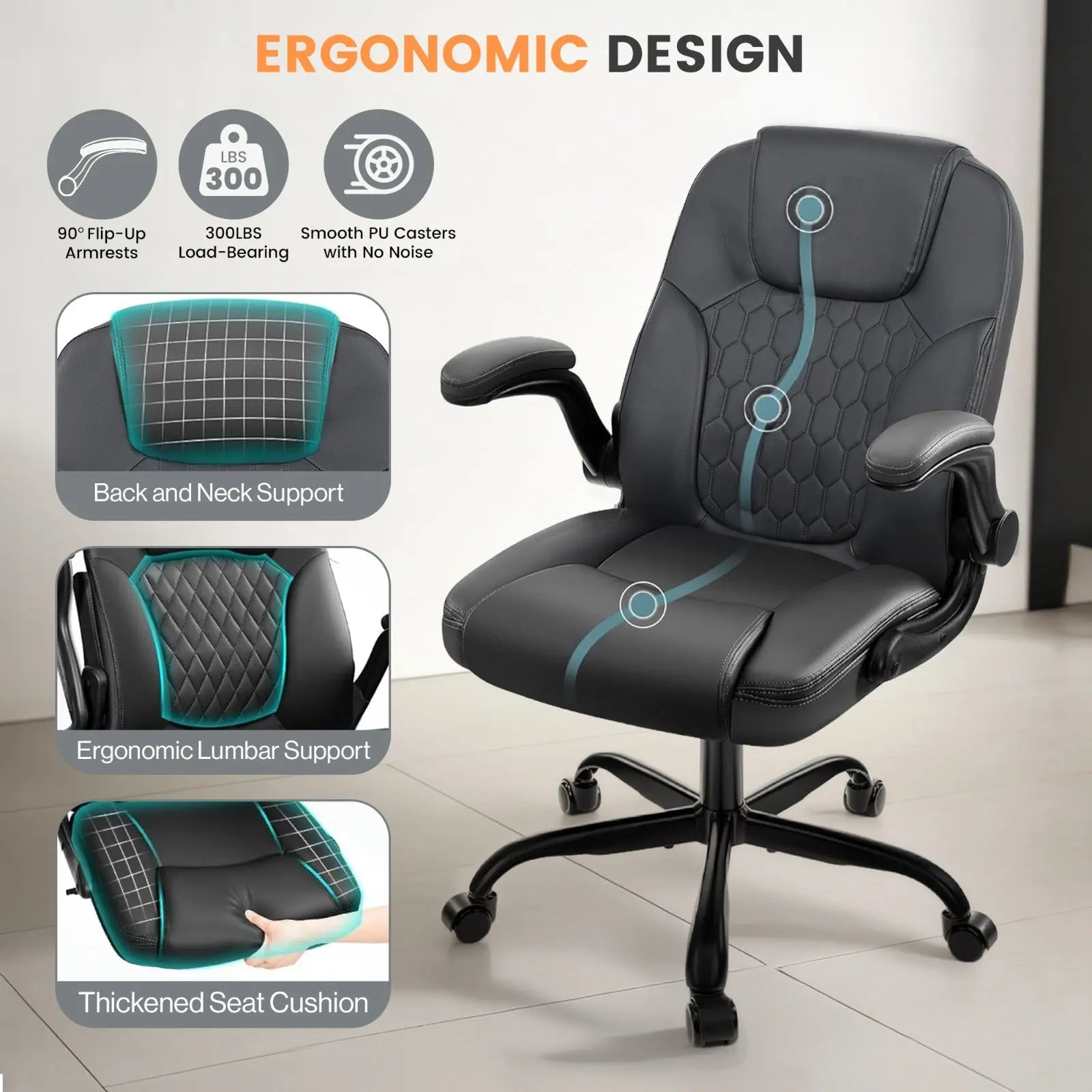 Drogo Aurum Ergonomic Executive Office Chair Drogo India