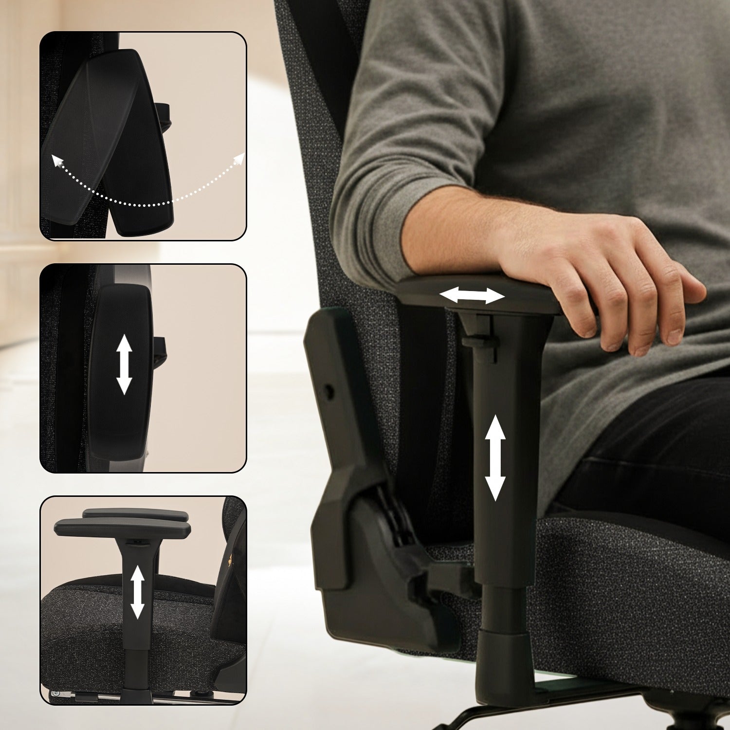 Drogo Titan Ultra Ergonomic Gaming Chair with Soft Weave Mesh Fabric