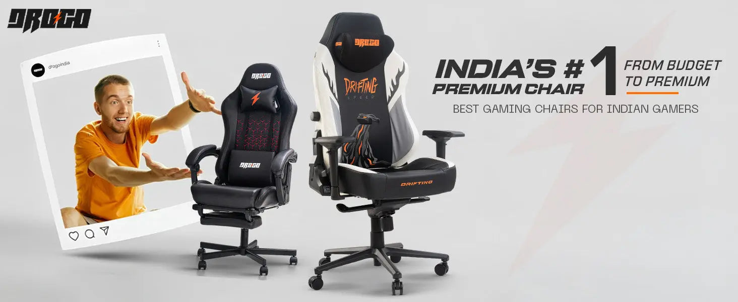 From Budget to Premium: Best Gaming Chairs for Indian Gamers Drogo India