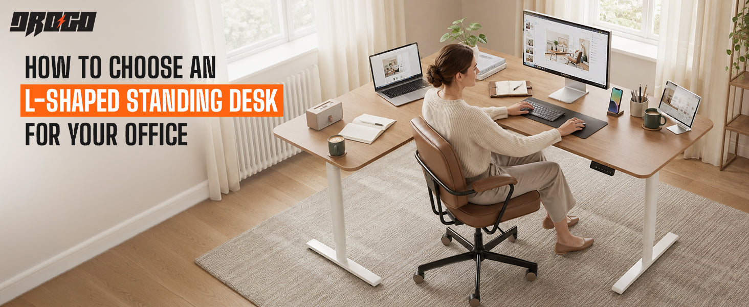 How to Choose an L-Shaped Standing Desk for Your Office