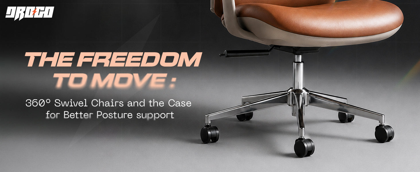 360° Swivel Chairs: Benefits for Productivity and Movement