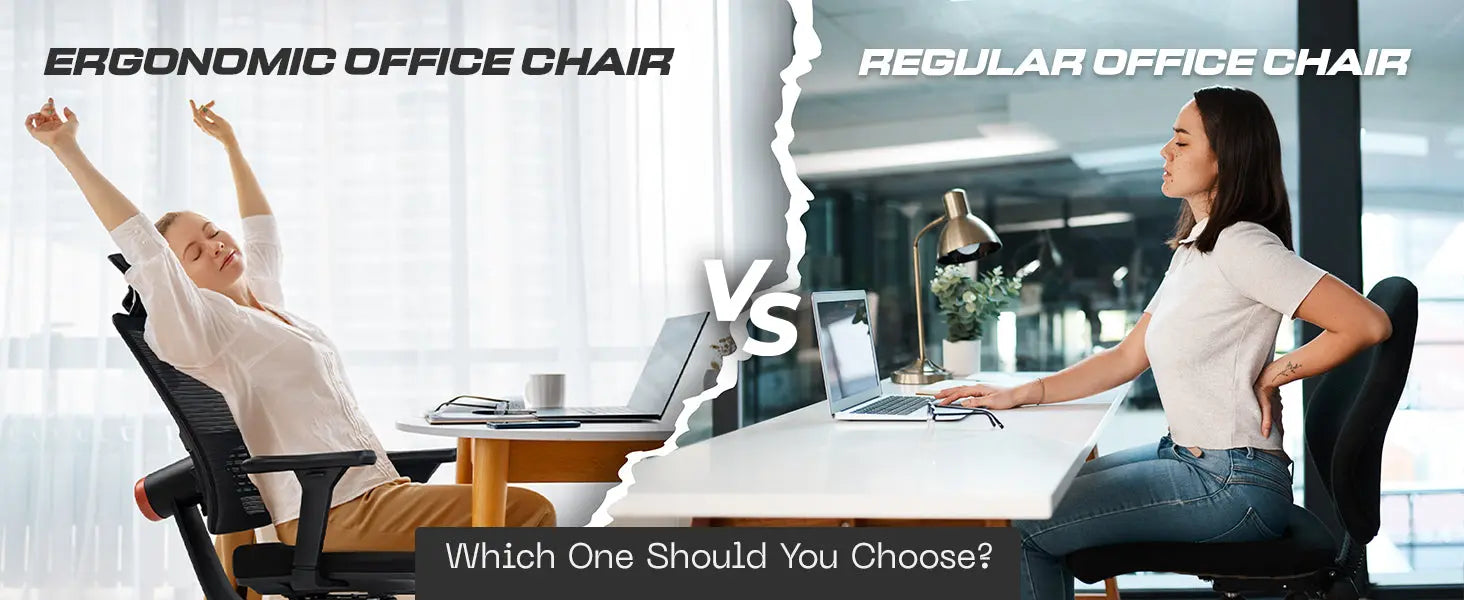 Ergonomic Office Chair vs Regular Office Chair: Which One Should You Choose? Drogo India