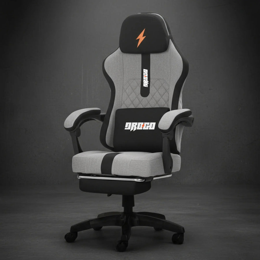 Drogo ComfortMax Ergonomic Video Game Chair with Breathable Fabric, Adjustable Neck Drogo India