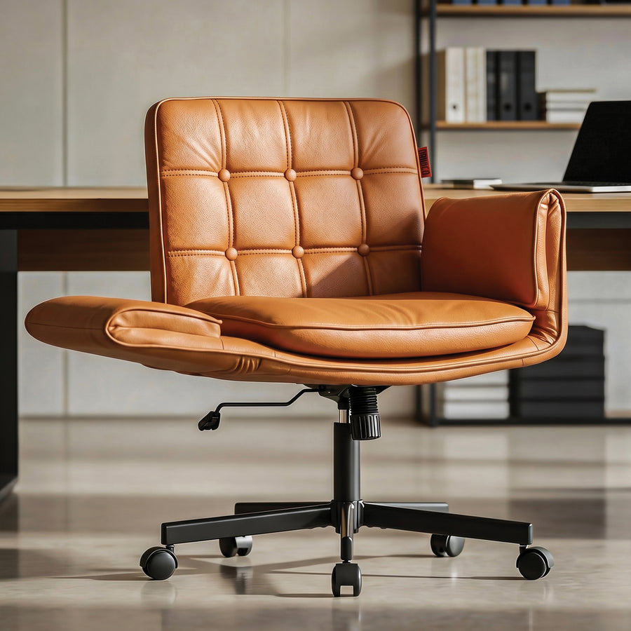Zen Atora Ergonomic Cross-Legged Chair (Tan)
