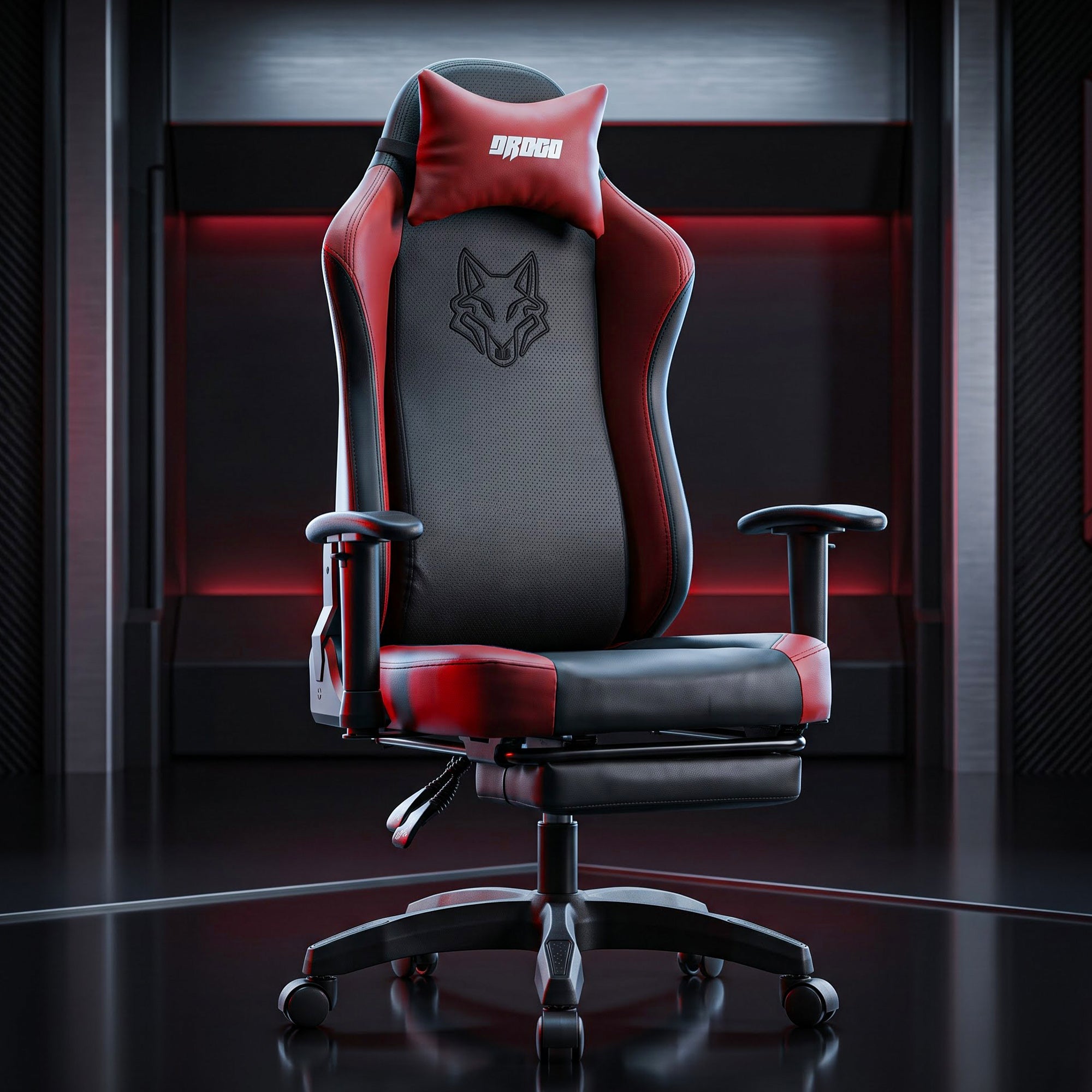Drogo Alpha-X Premium Ergonomic Gaming Chair with Footrest