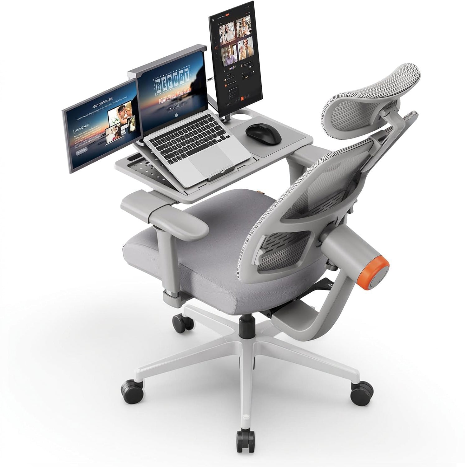 Drogo PosturePro Office Chair with Laptop Tray for Work from Home Drogo