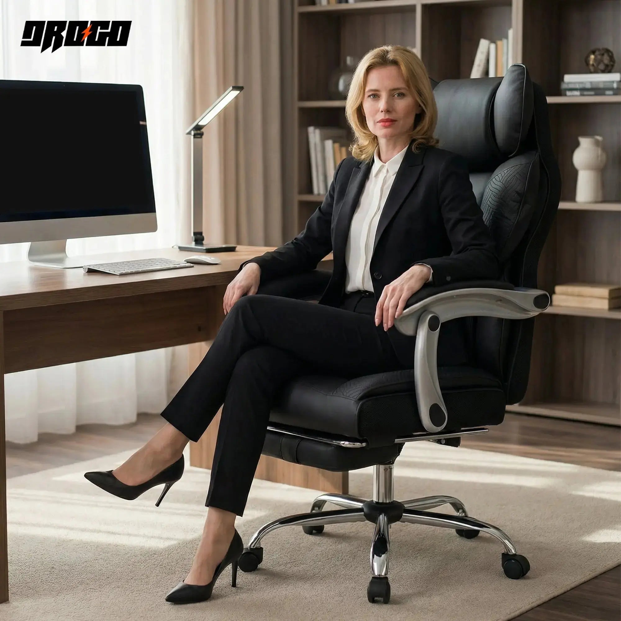 Drogo Emperium Ergonomic Office Chair for Office and Work From Home Drogo India