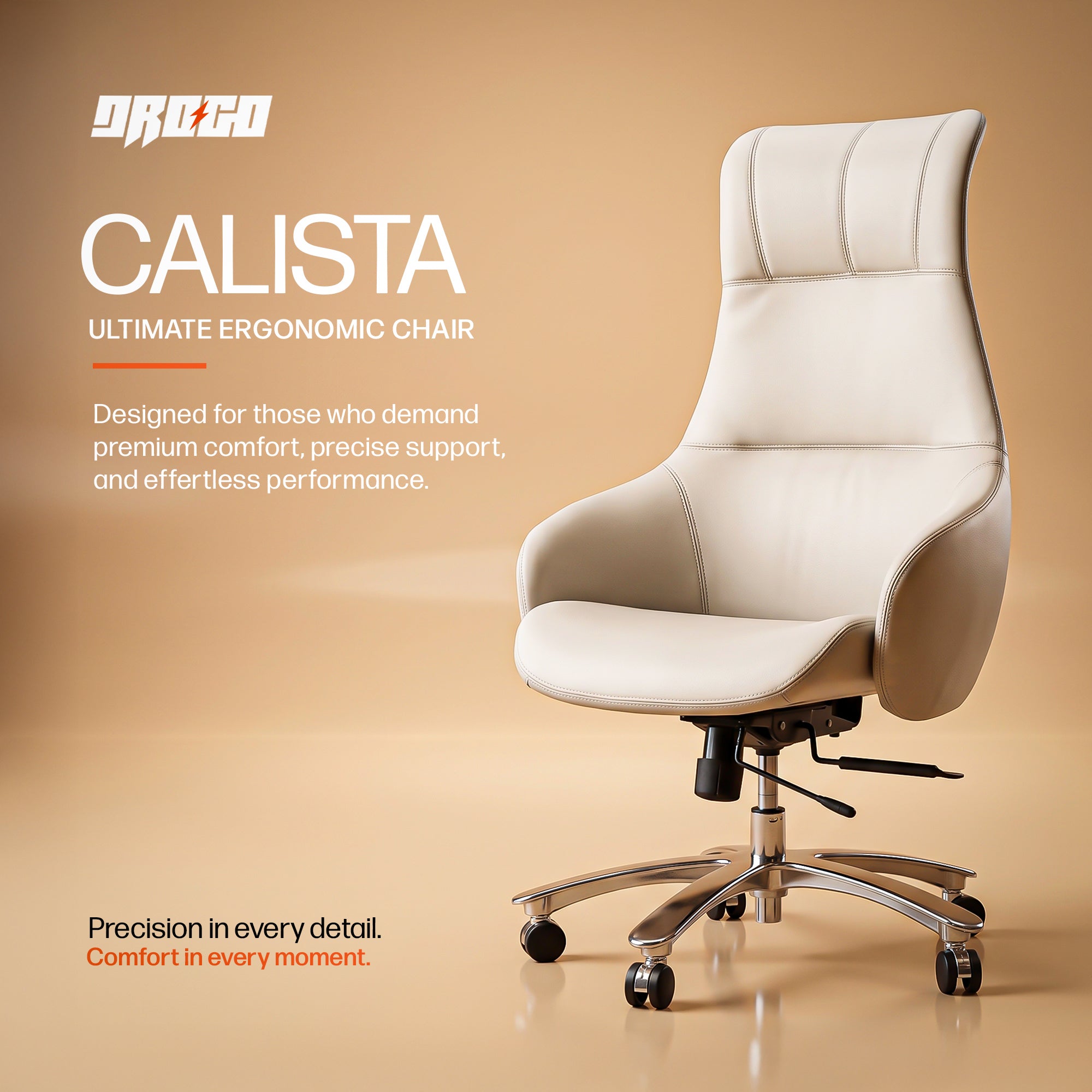 Drogo Calista Executive Ergonomic Office Chair