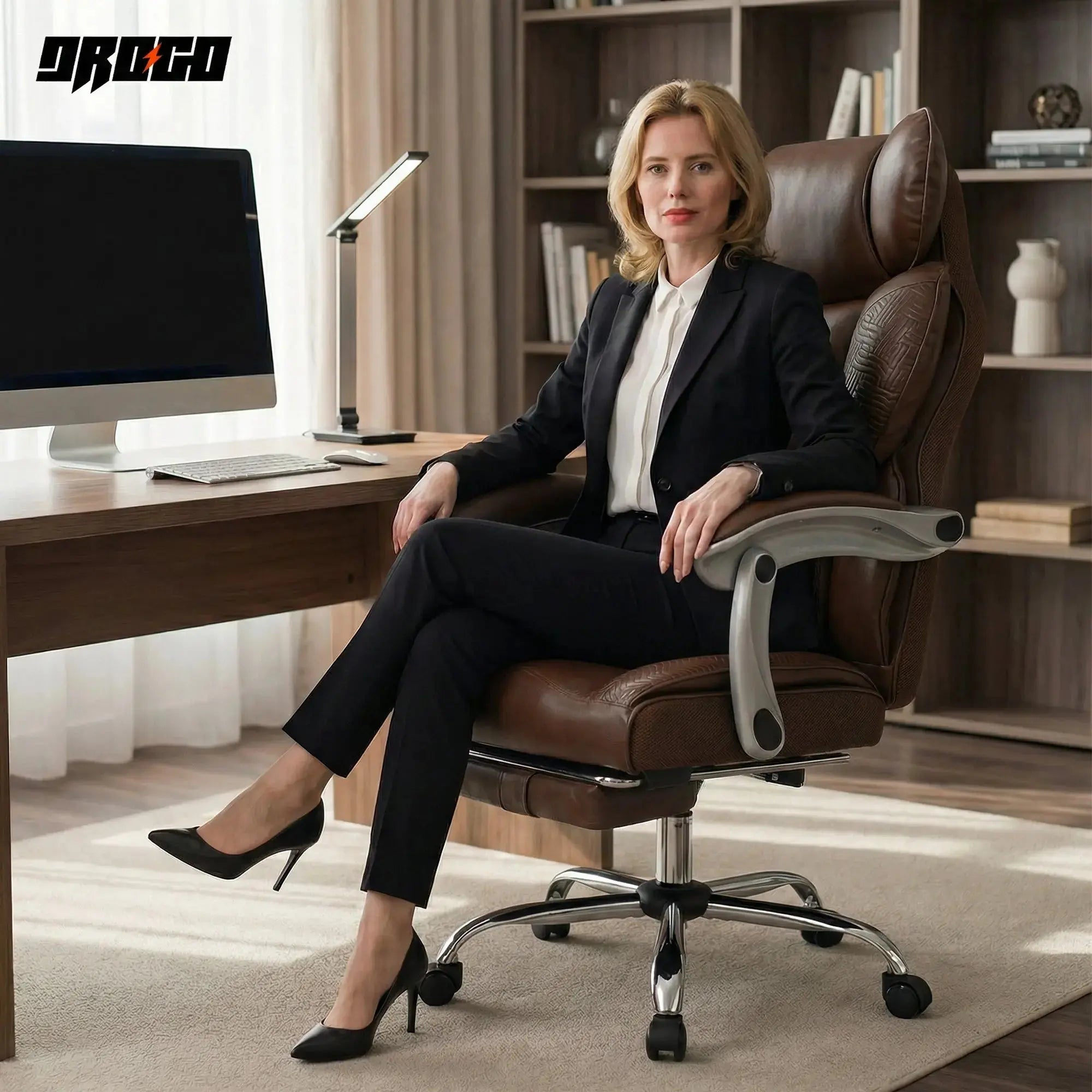Drogo Emperium Ergonomic Office Chair for Office and Work From Home Drogo India