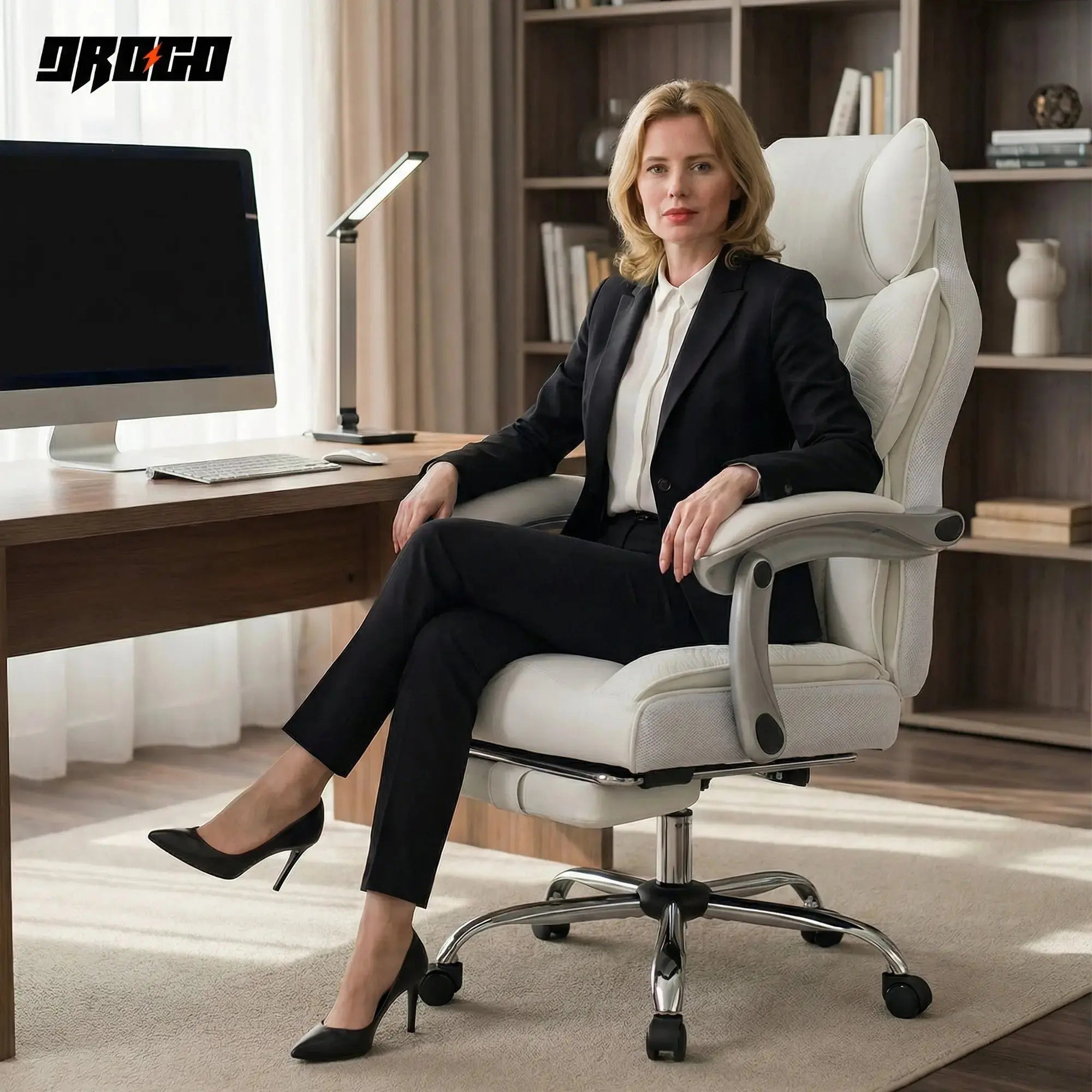 Drogo Emperium Ergonomic Office Chair for Office and Work From Home Drogo India