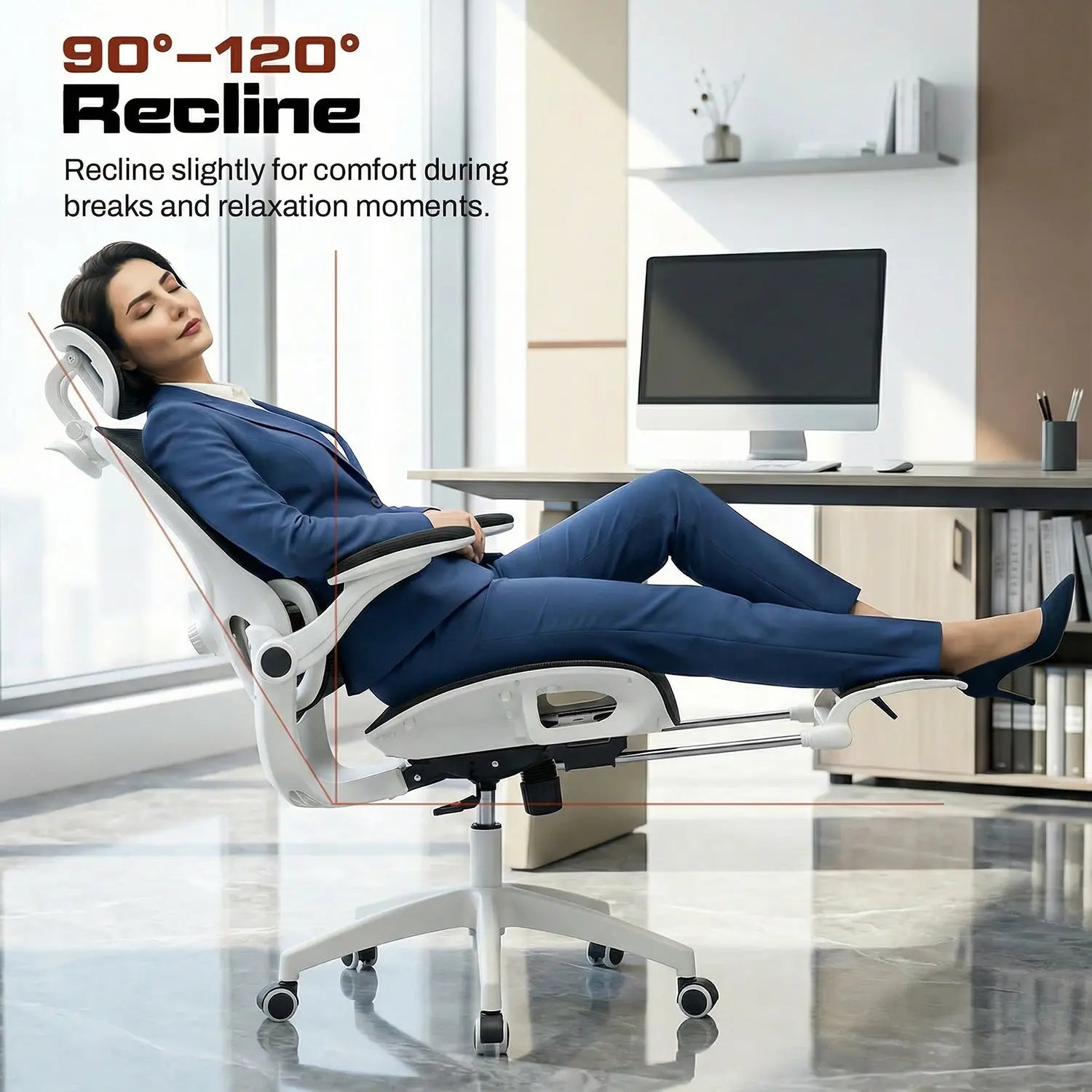 Drogo Quantum Ergonomic Computer Office Chair Drogo India