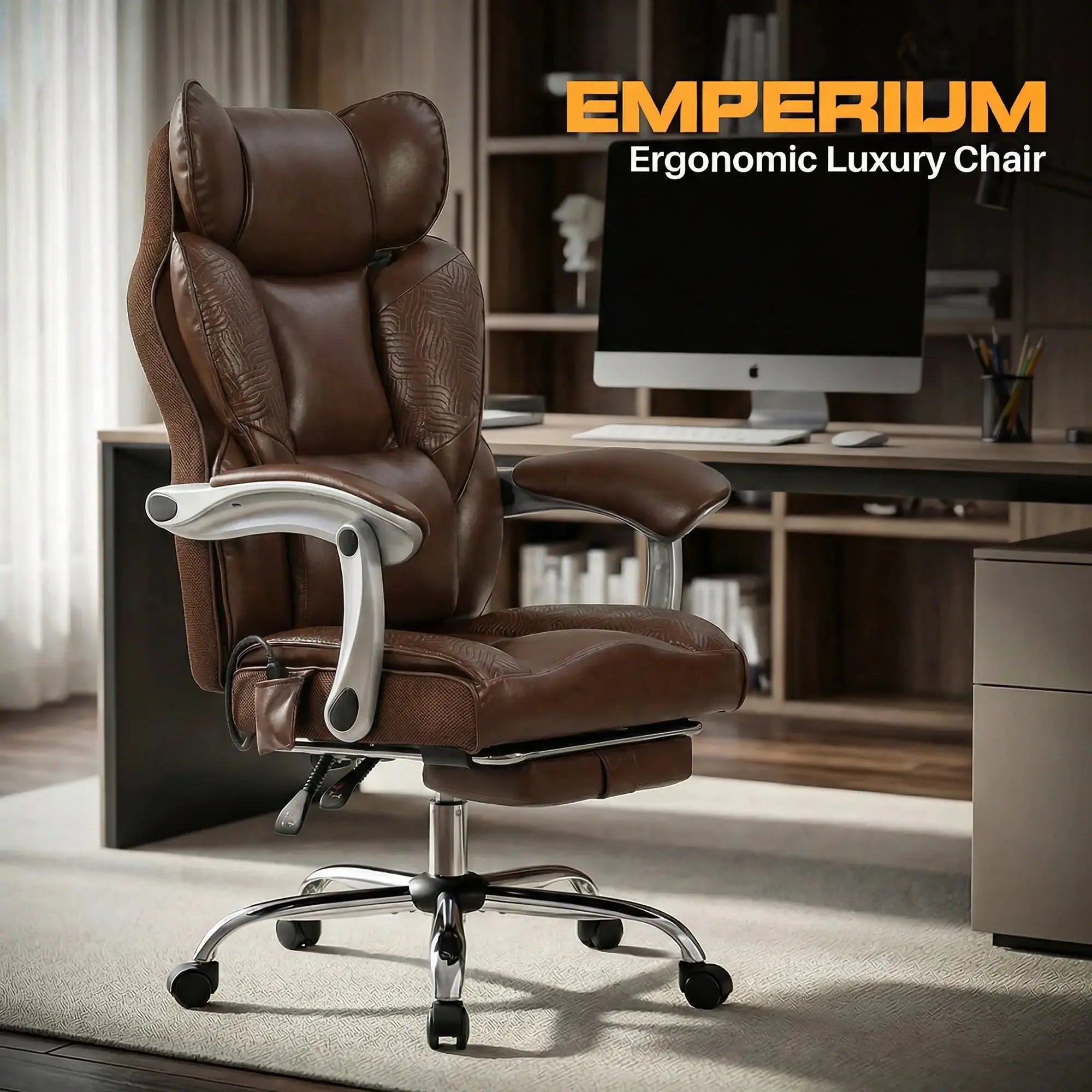 Drogo Emperium Ergonomic Office Chair for Office and Work From Home Drogo India