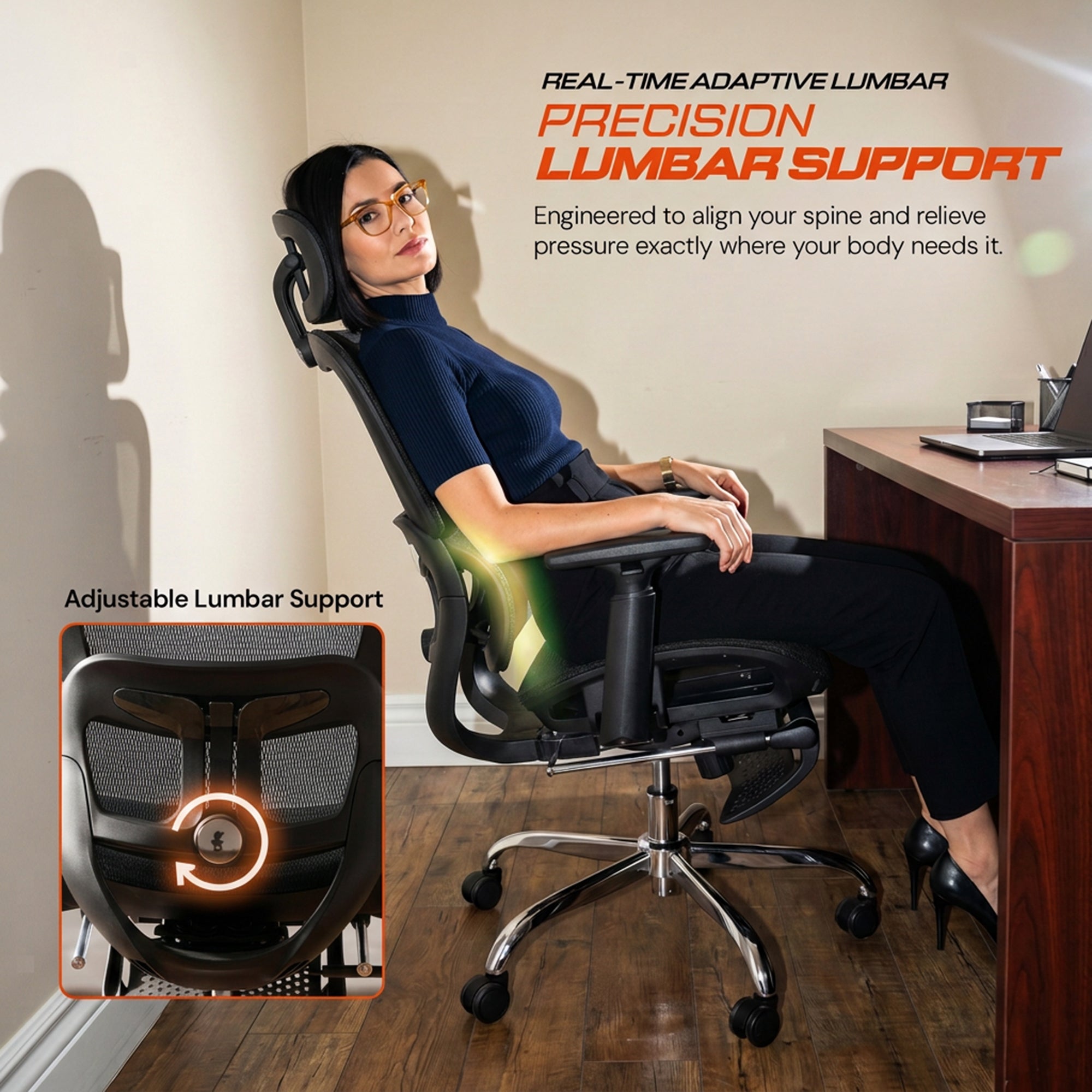 Drogo ProFlex Ergonomic Office Chair for Work from Home