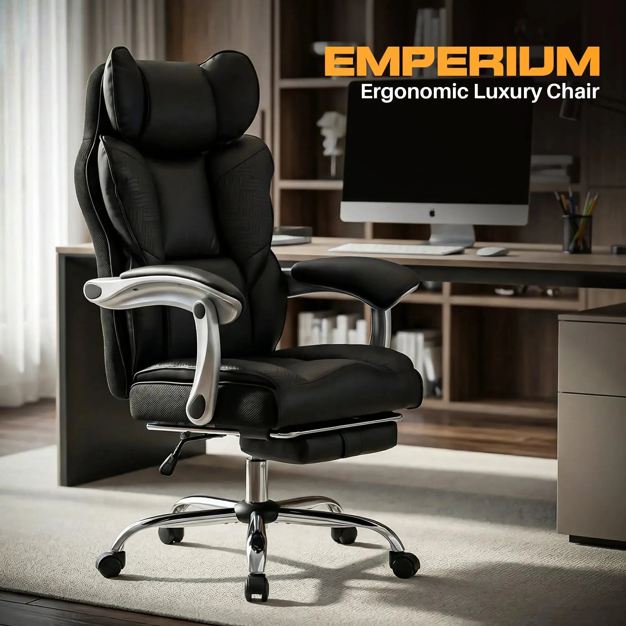Drogo Emperium Ergonomic Office Chair for Office and Work From Home Drogo India