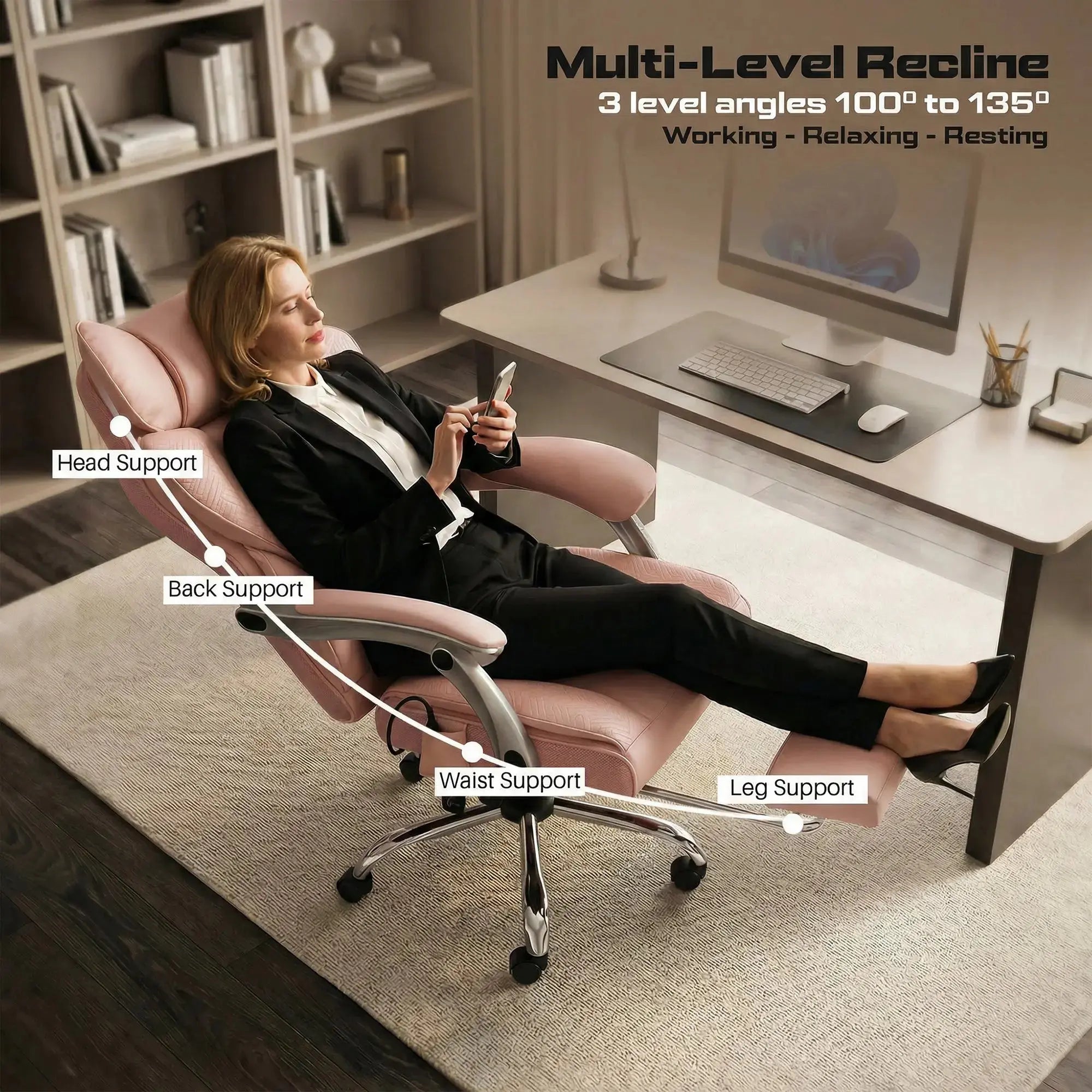 Drogo Emperium Ergonomic Office Chair for Office and Work From Home Drogo India