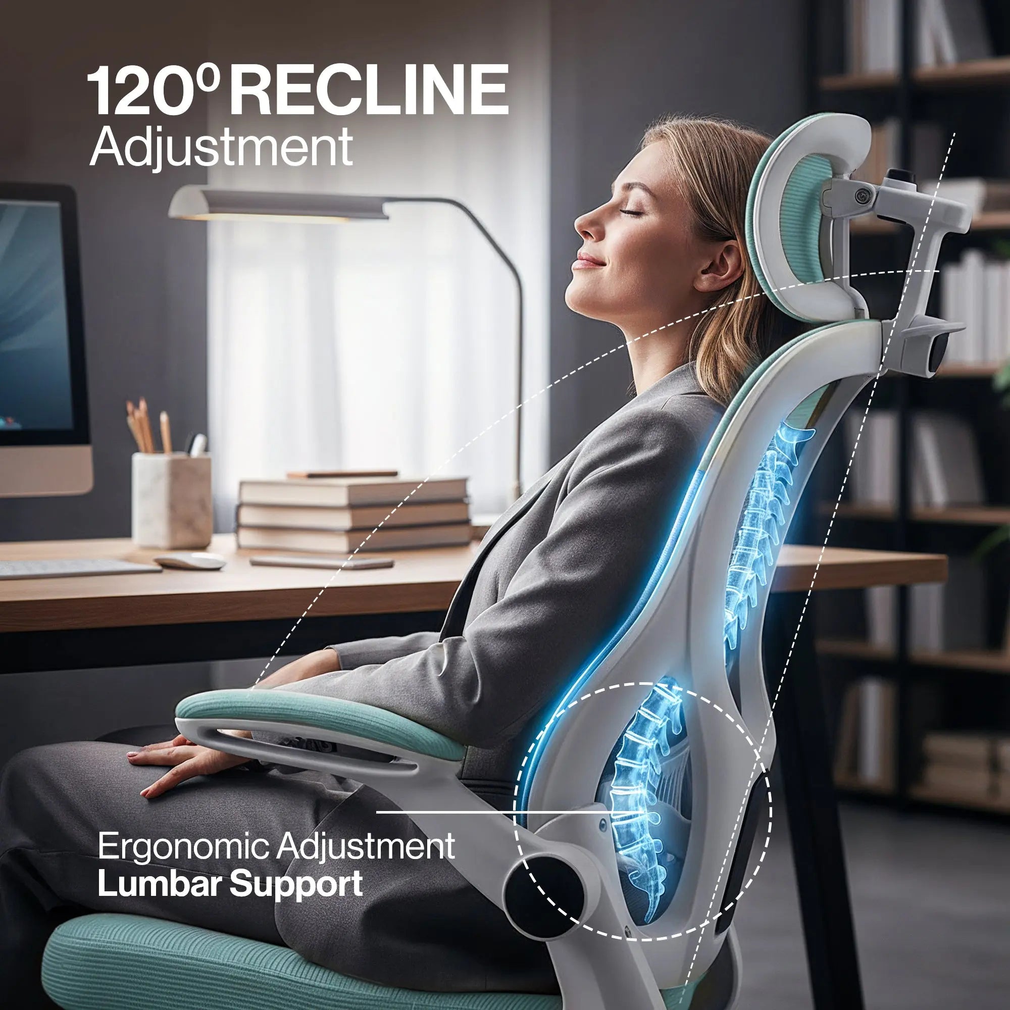 Pre Order Drogo ErgoFlex Ergonomic Office Chair for Work from Home Drogo Ergonomics