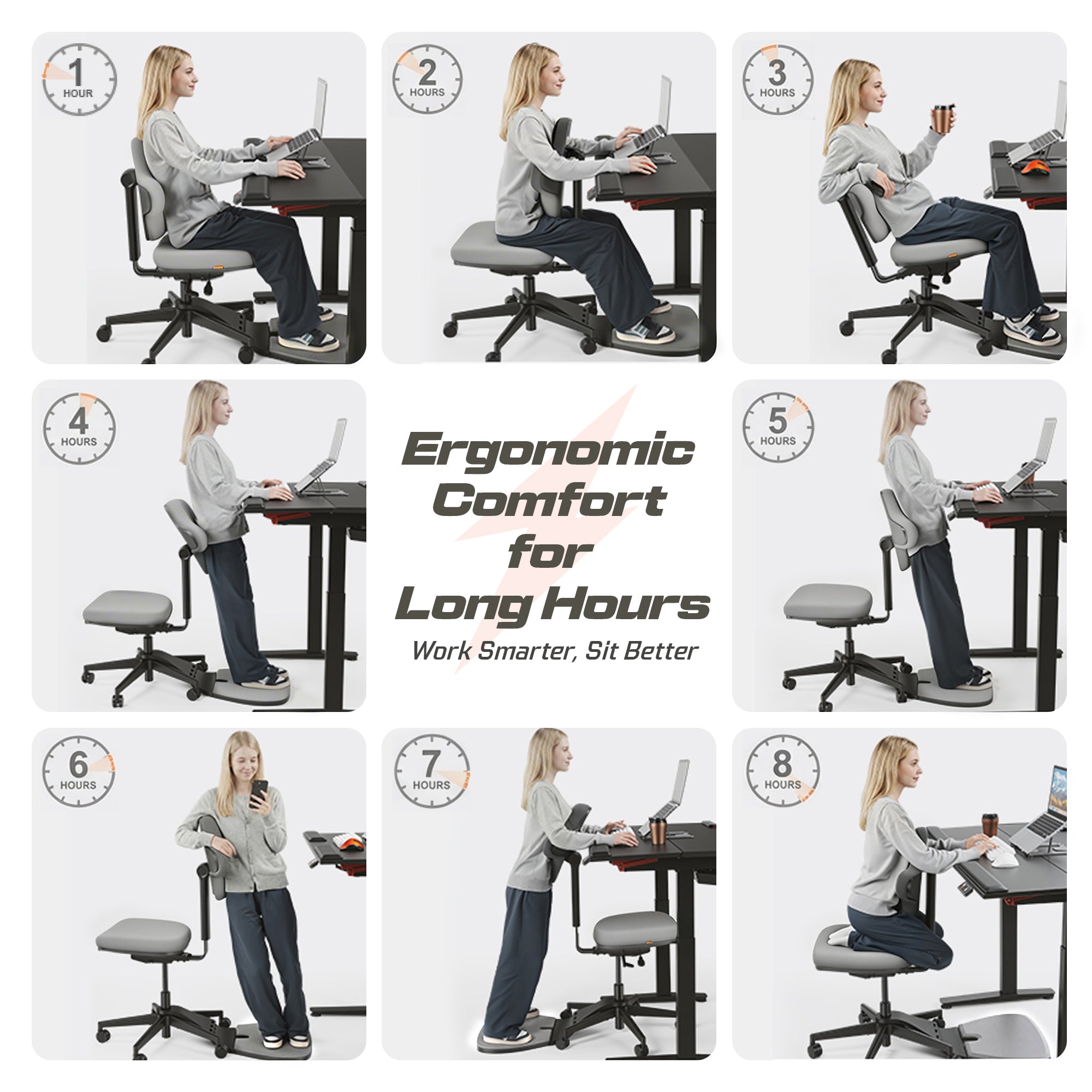 Drogo Stance Ergonomic Standing Mat Chair