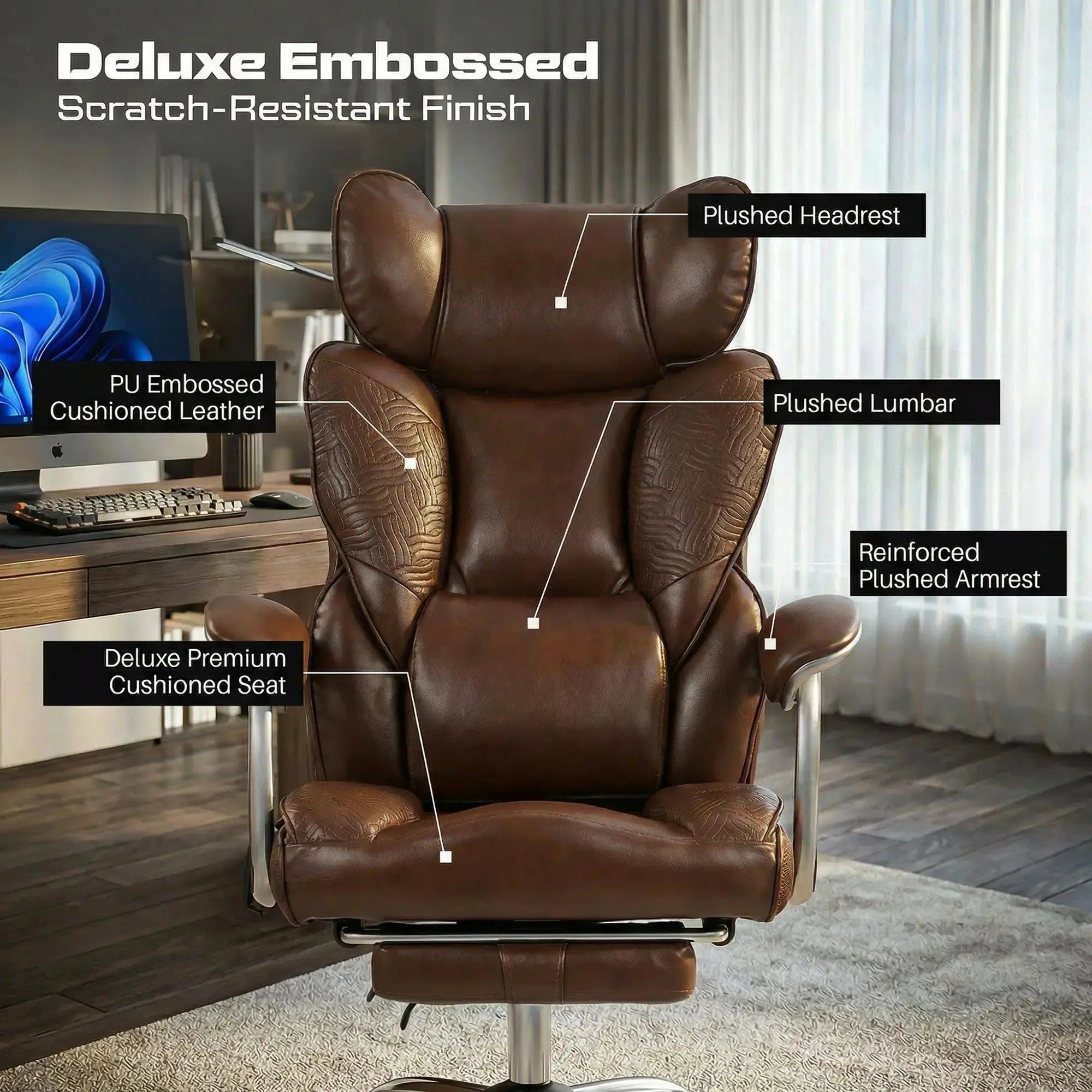 Drogo Emperium Ergonomic Office Chair for Office and Work From Home Drogo India