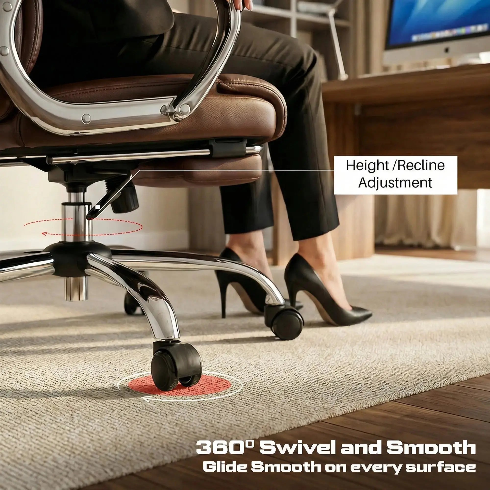 Drogo Emperium Ergonomic Office Chair for Office and Work From Home Drogo India