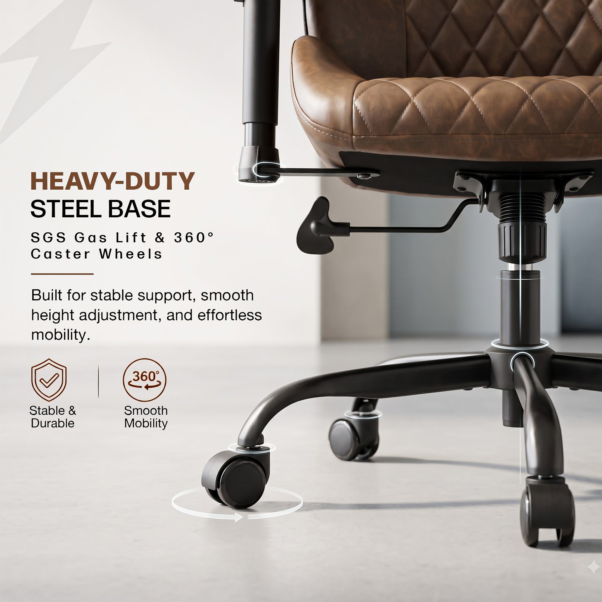 office chair with lumbar support