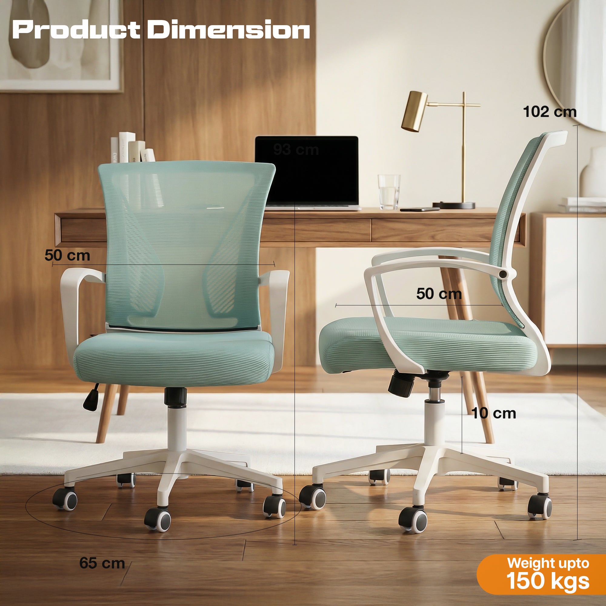 Drogo ComfortWing Ergonomic Office Chair for Work from Home Desk Chair