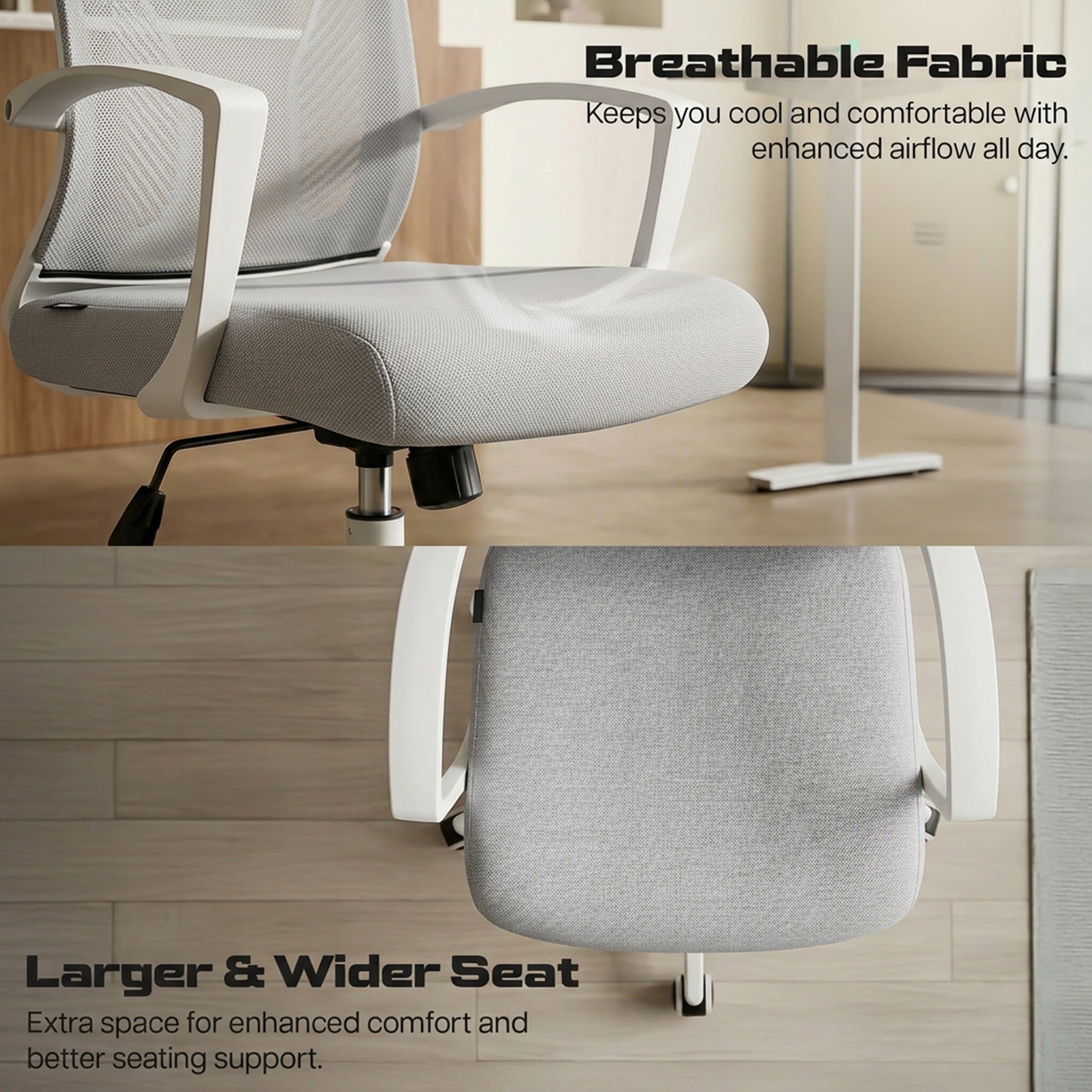 Drogo ComfortWing Ergonomic Office Chair for Work from Home Desk Chair