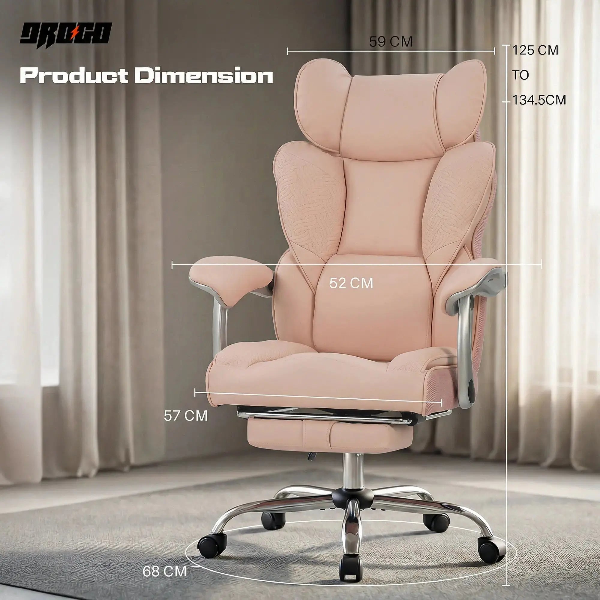 Drogo Emperium Ergonomic Office Chair for Office and Work From Home Drogo India