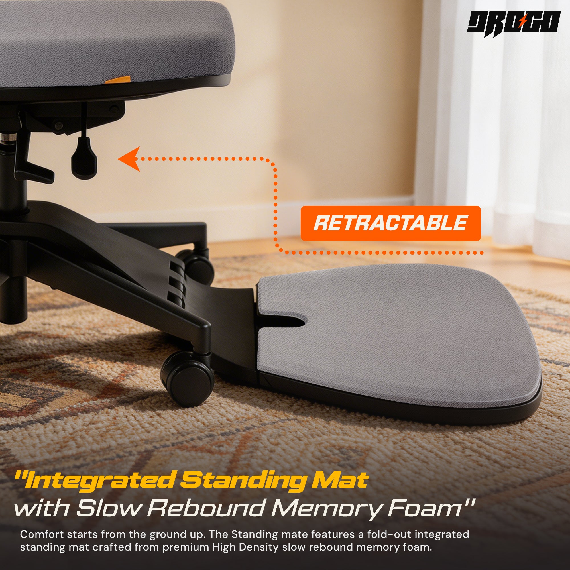 Drogo Stance Ergonomic Standing Mat Chair