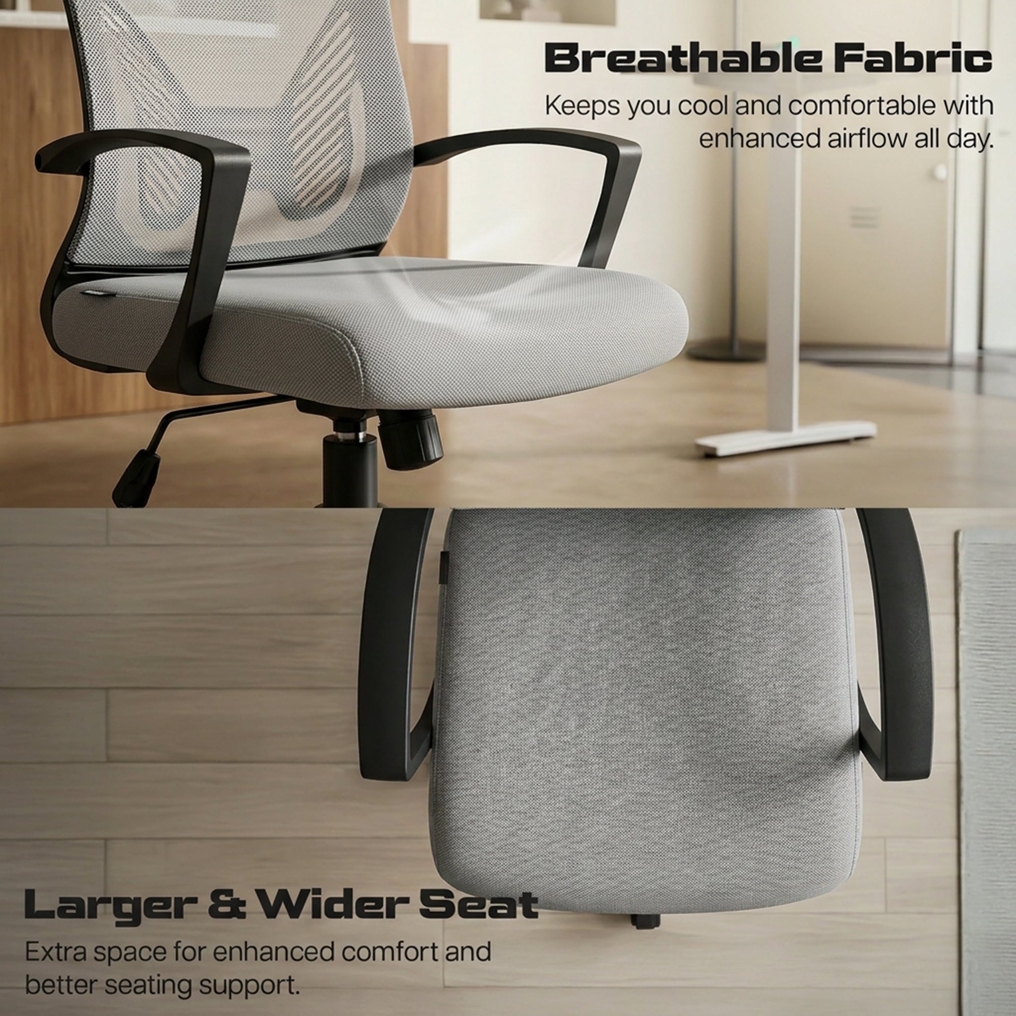 Drogo ComfortWing Ergonomic Office Chair for Work from Home Desk Chair