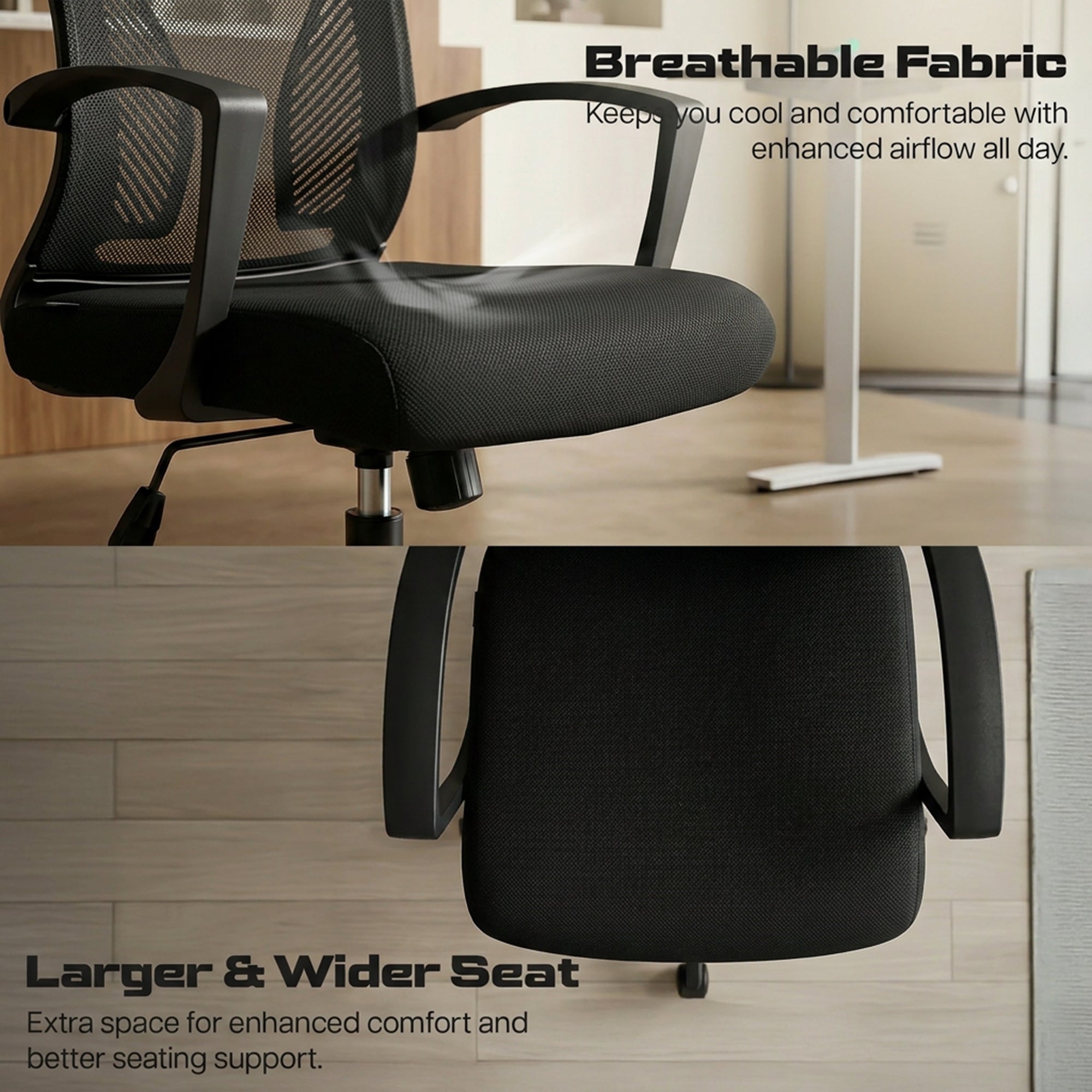 Drogo ComfortWing Ergonomic Office Chair for Work from Home Desk Chair