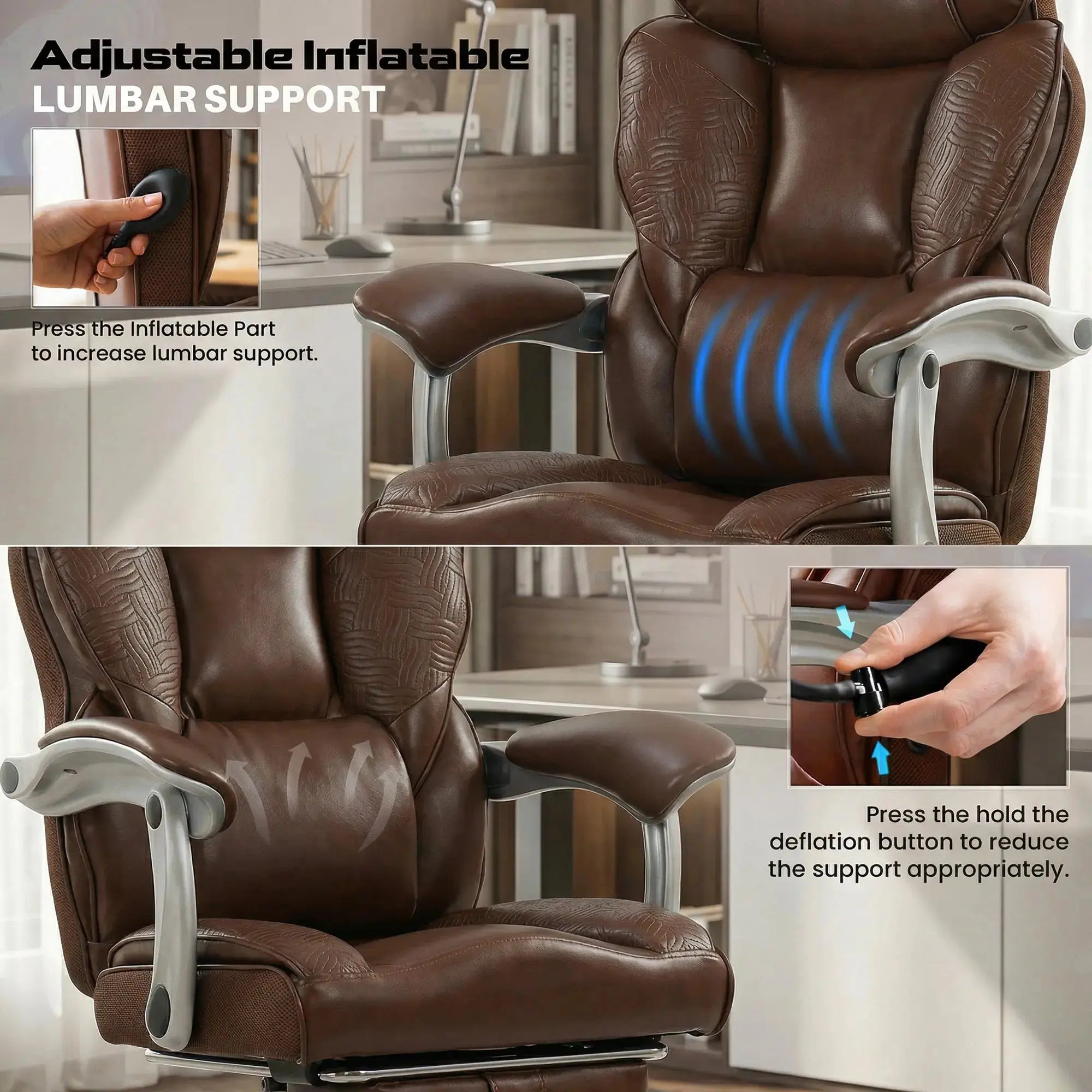 Drogo Emperium Ergonomic Office Chair for Office and Work From Home Drogo India