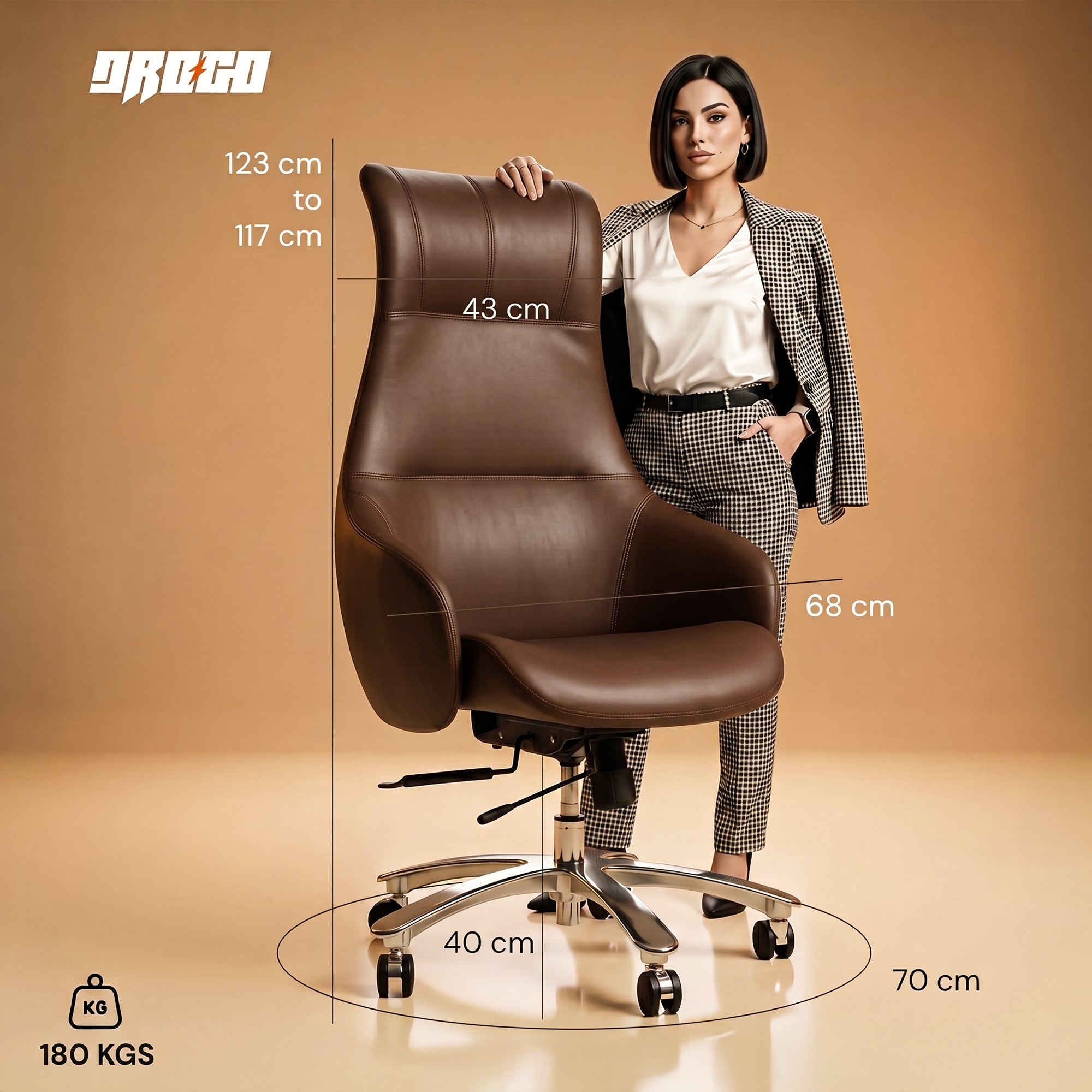 Drogo Calista Executive Ergonomic Office Chair