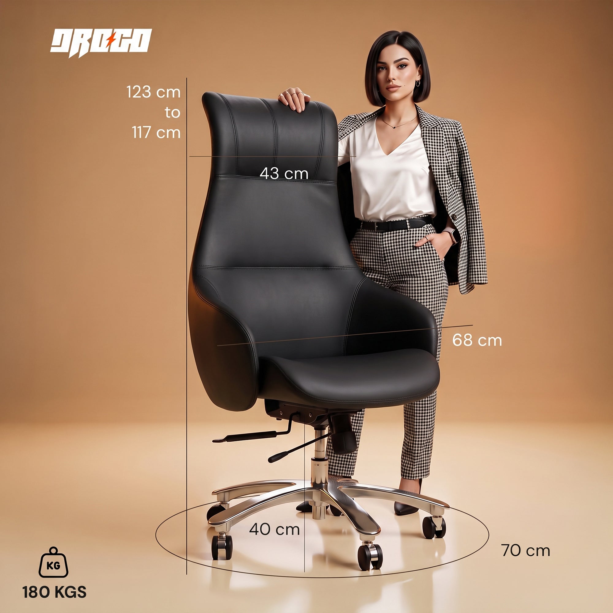 Drogo Calista Executive Ergonomic Office Chair