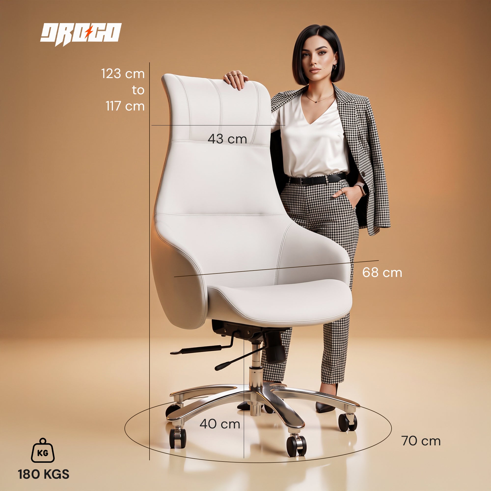 Drogo Calista Executive Ergonomic Office Chair