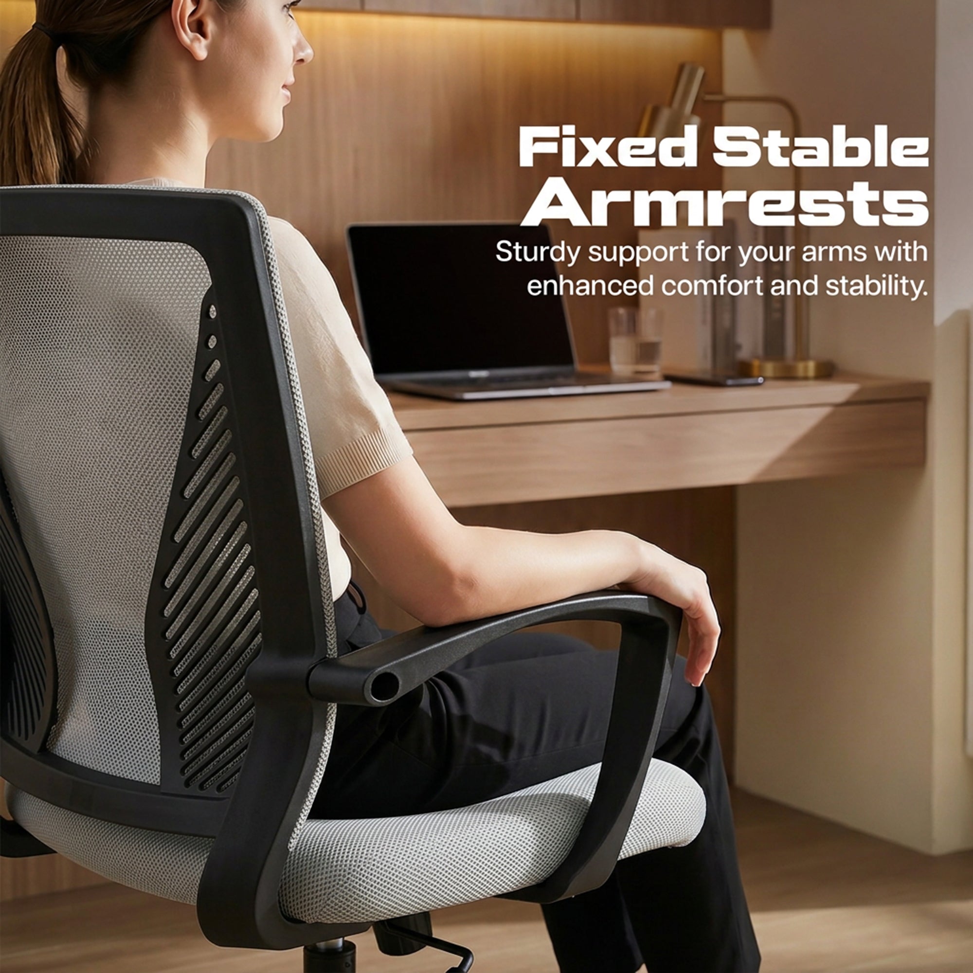 Drogo ComfortWing Ergonomic Office Chair for Work from Home Desk Chair