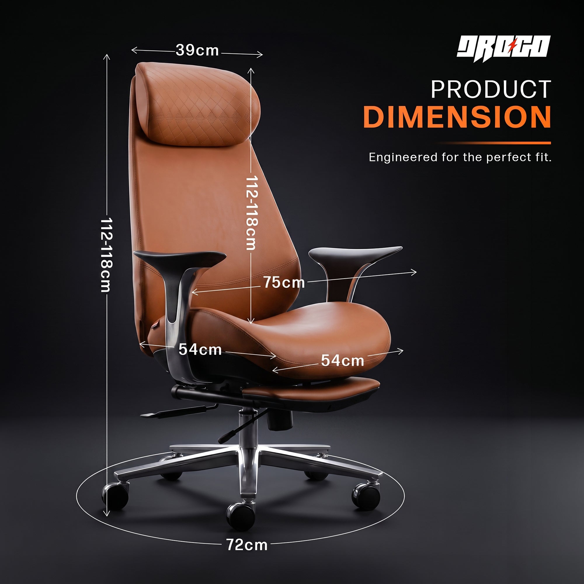Drogo Amara Executive Ergonomic Office Chair