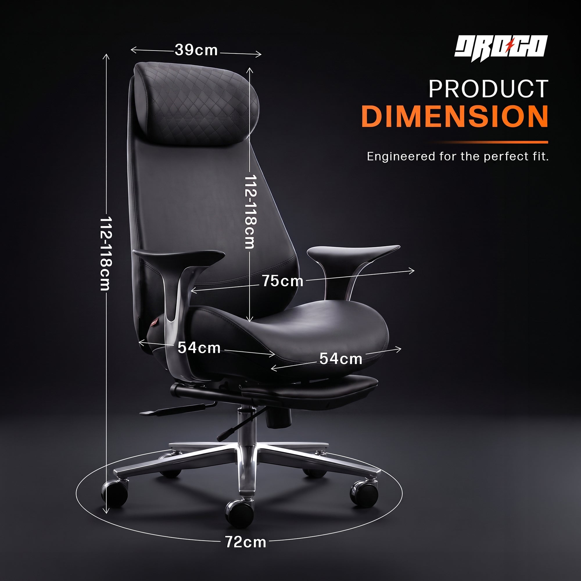 Drogo Amara Executive Ergonomic Office Chair