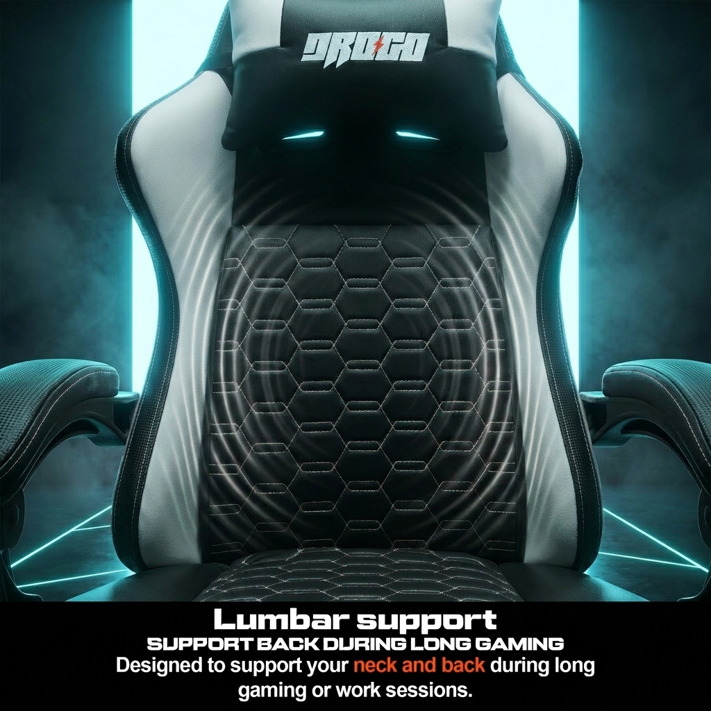 Drogo Pulse Ergonomic Gaming Chair High Back Office Computer Chair
