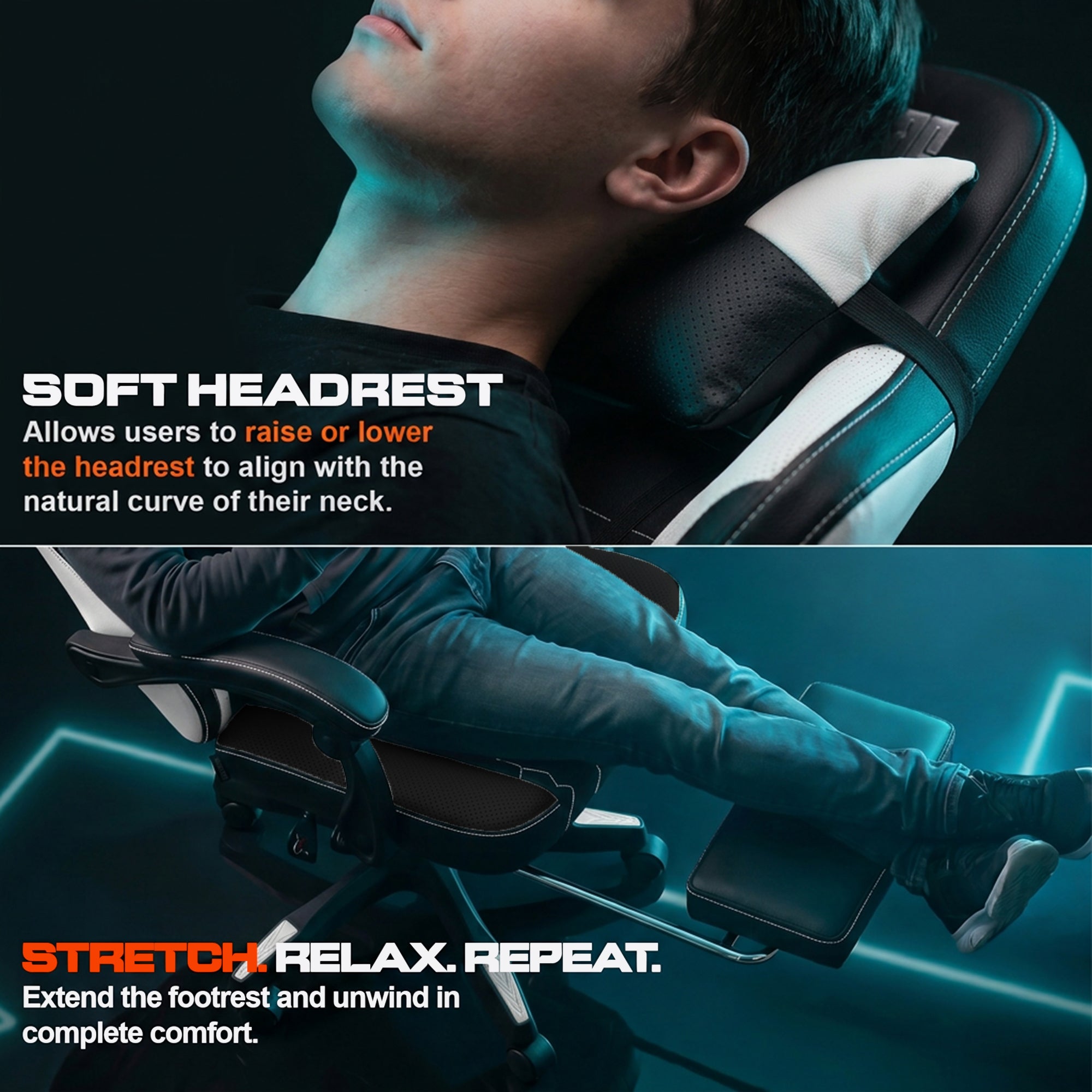 Drogo Pulse Ergonomic Gaming Chair High Back Office Computer Chair