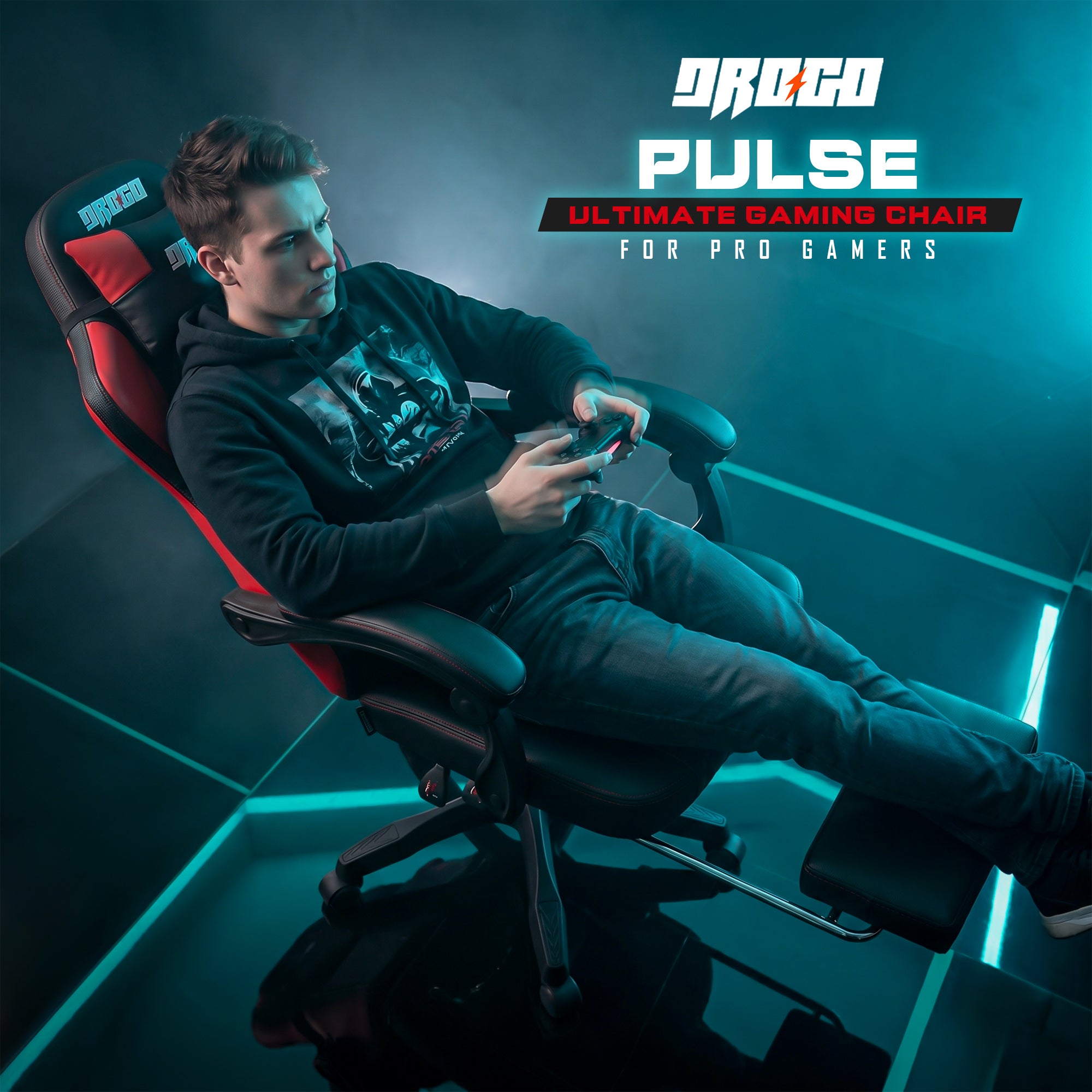Drogo Pulse Ergonomic Gaming Chair High Back Office Computer Chair