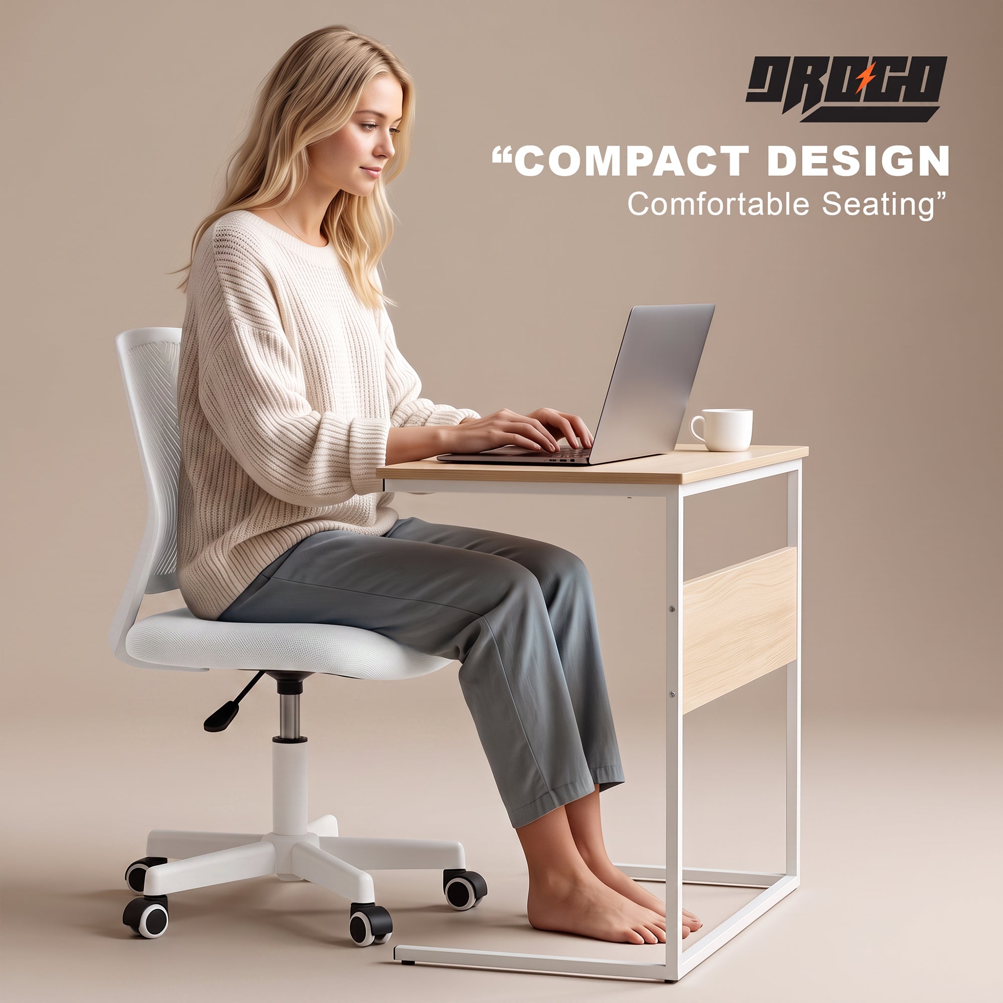 Drogo Ergonomic Small Study Computer Chairs for Girls Boys Teens