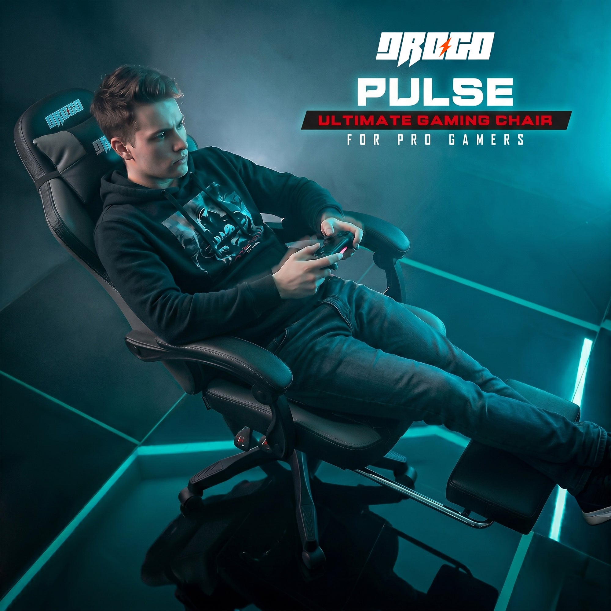 Drogo Pulse Ergonomic Gaming Chair High Back Office Computer Chair
