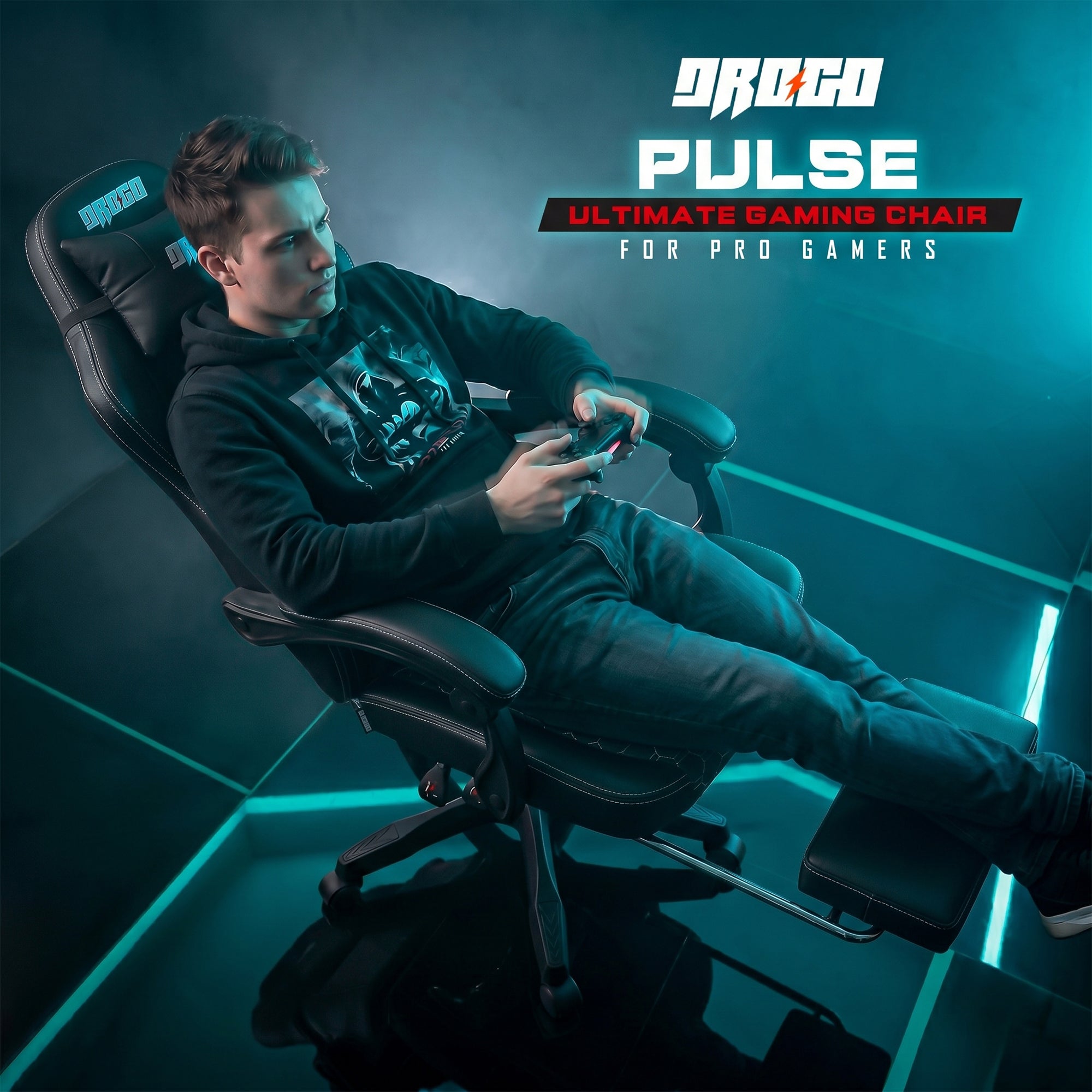 Drogo Pulse Ergonomic Gaming Chair High Back Office Computer Chair