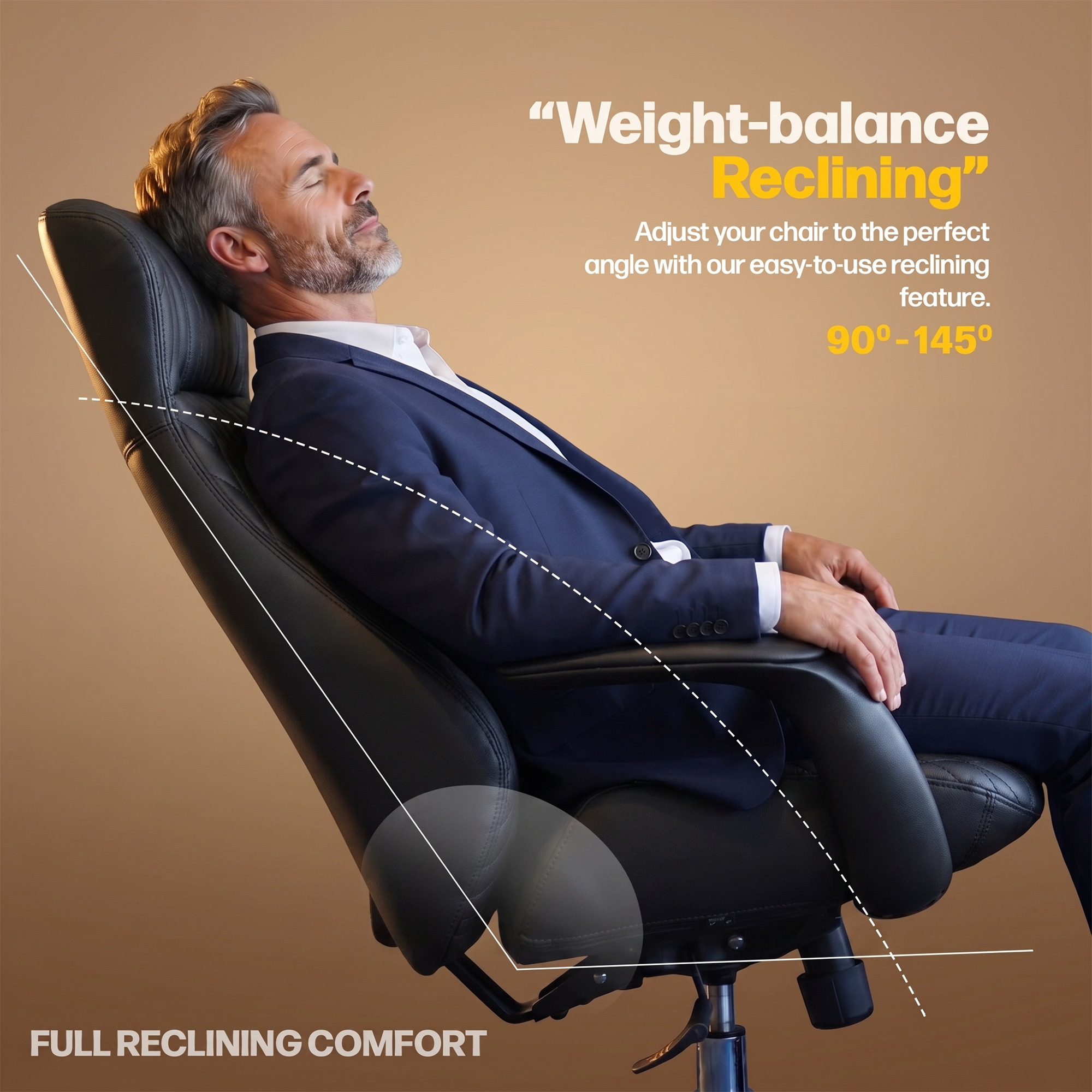 Drogo Levente Premium Ergonomic Office Chair for Work