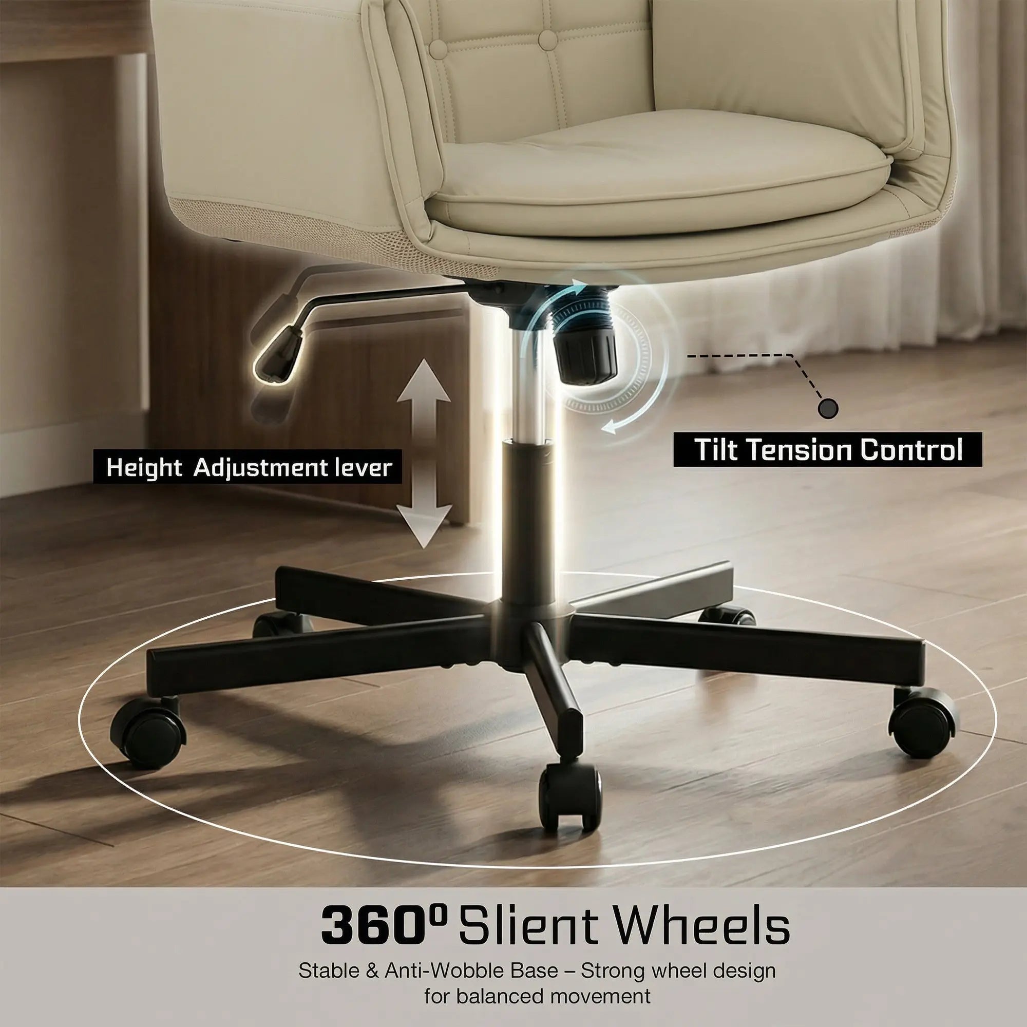 Zen Atora Ergonomic Cross-Legged Chair Drogo India