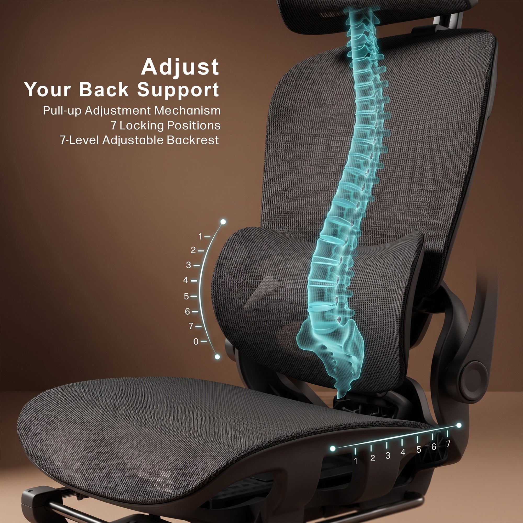 office chair with lumbar support